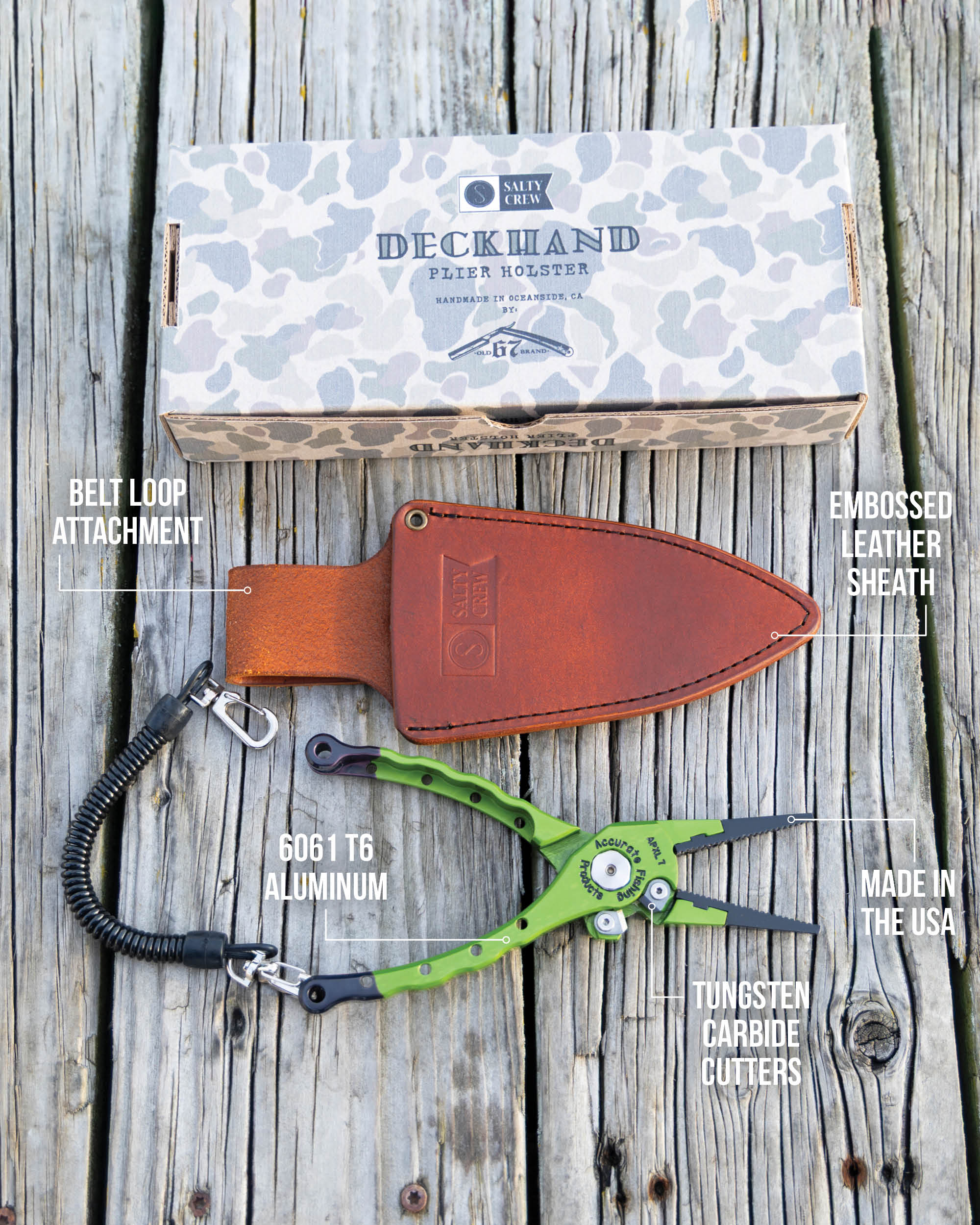 Accurate x Salty Crew 7" Deckhand Plier - Image 5