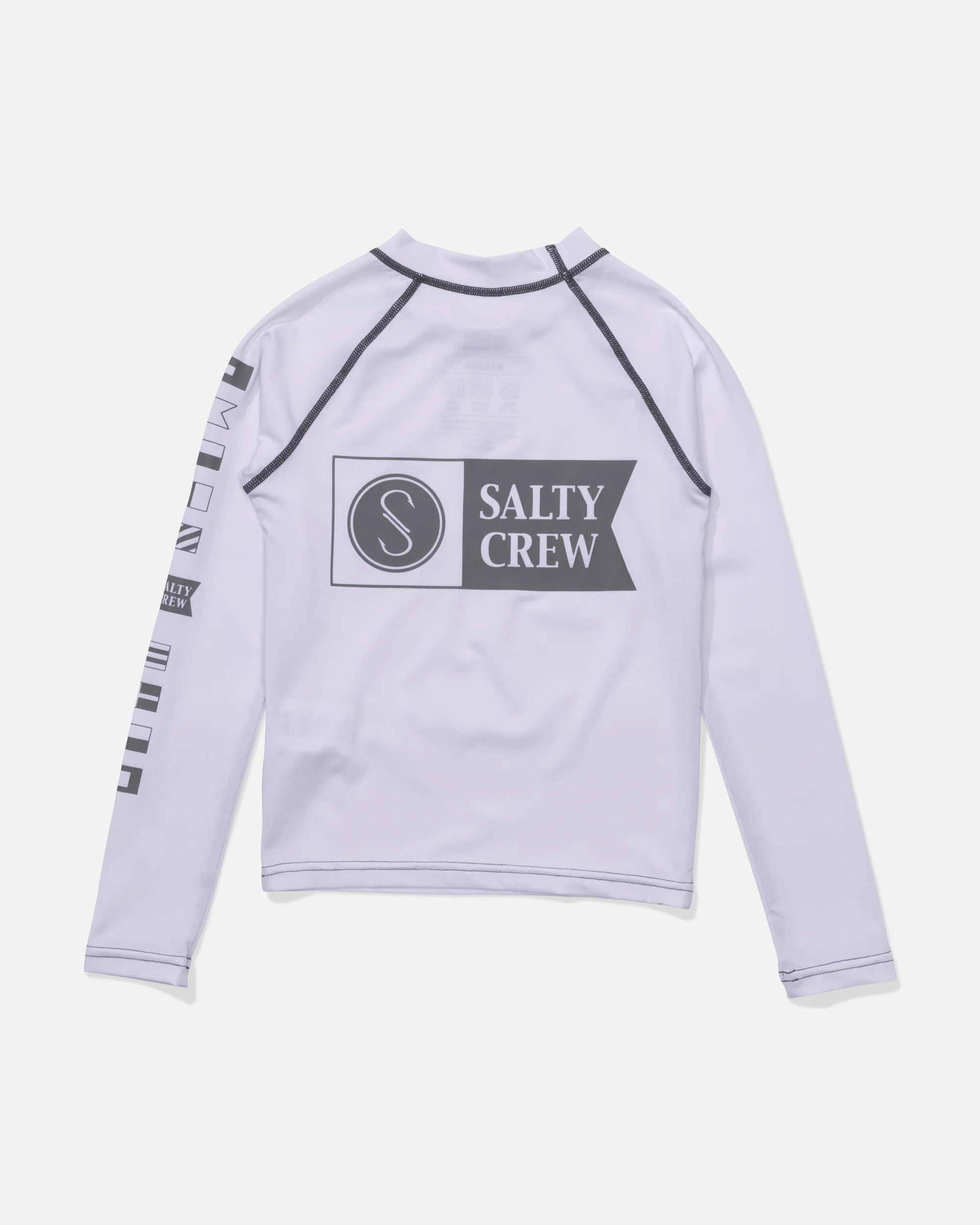 Alpha Boys Rashgaurd - White - Image 2