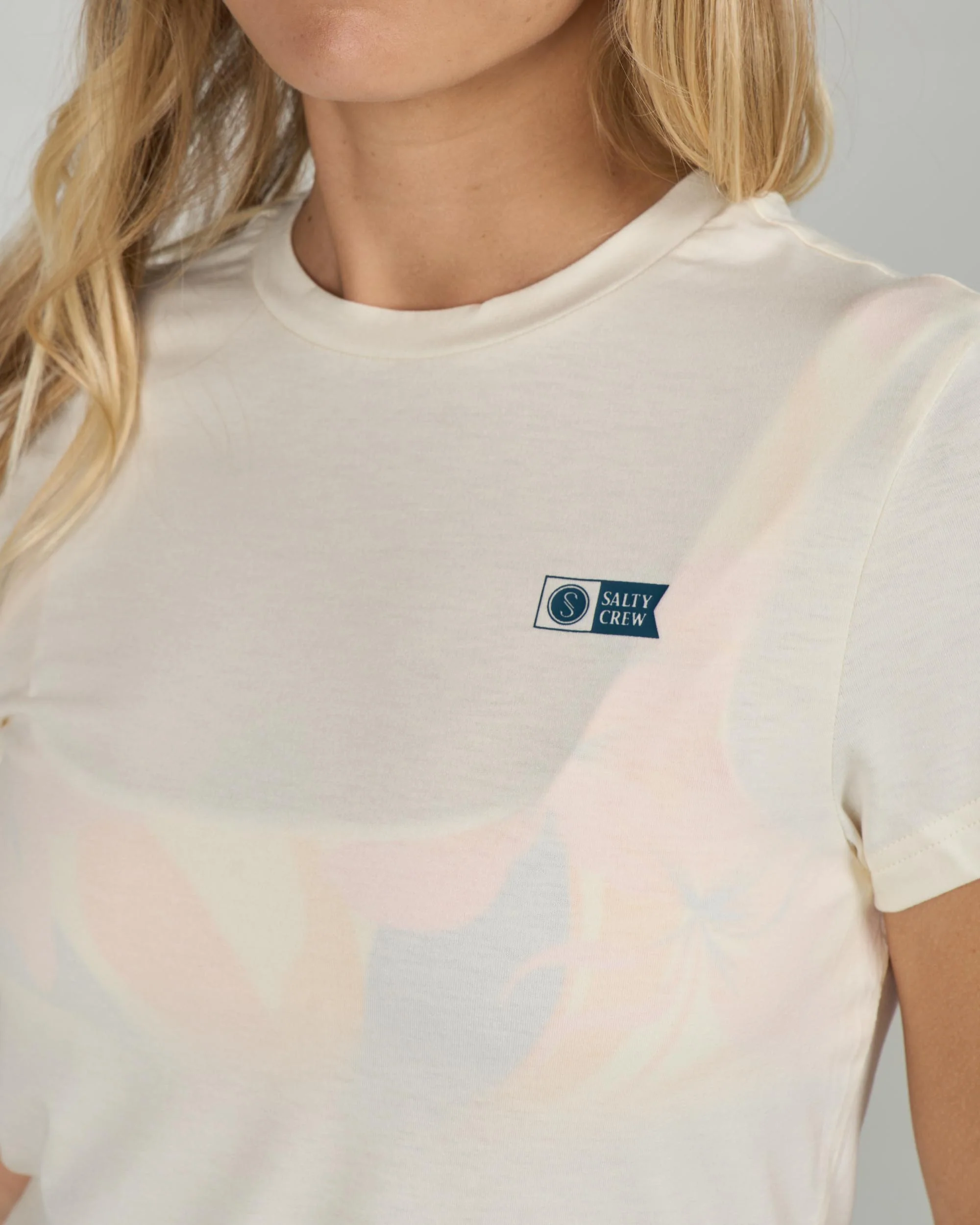 Alpha Tech Tee - Off White - Image 3