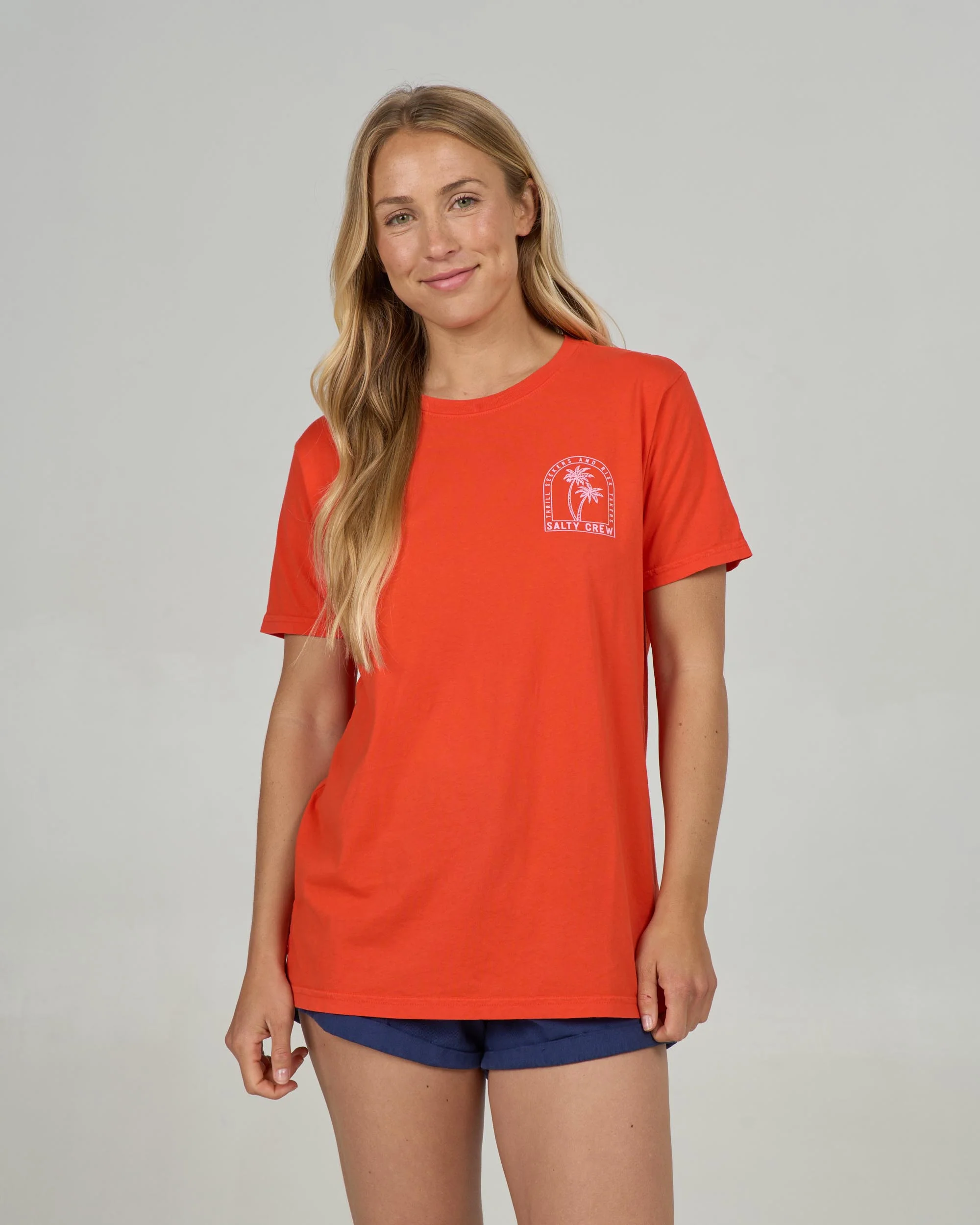 Archway Boyfriend Tee - Chili Pepper - Image 2