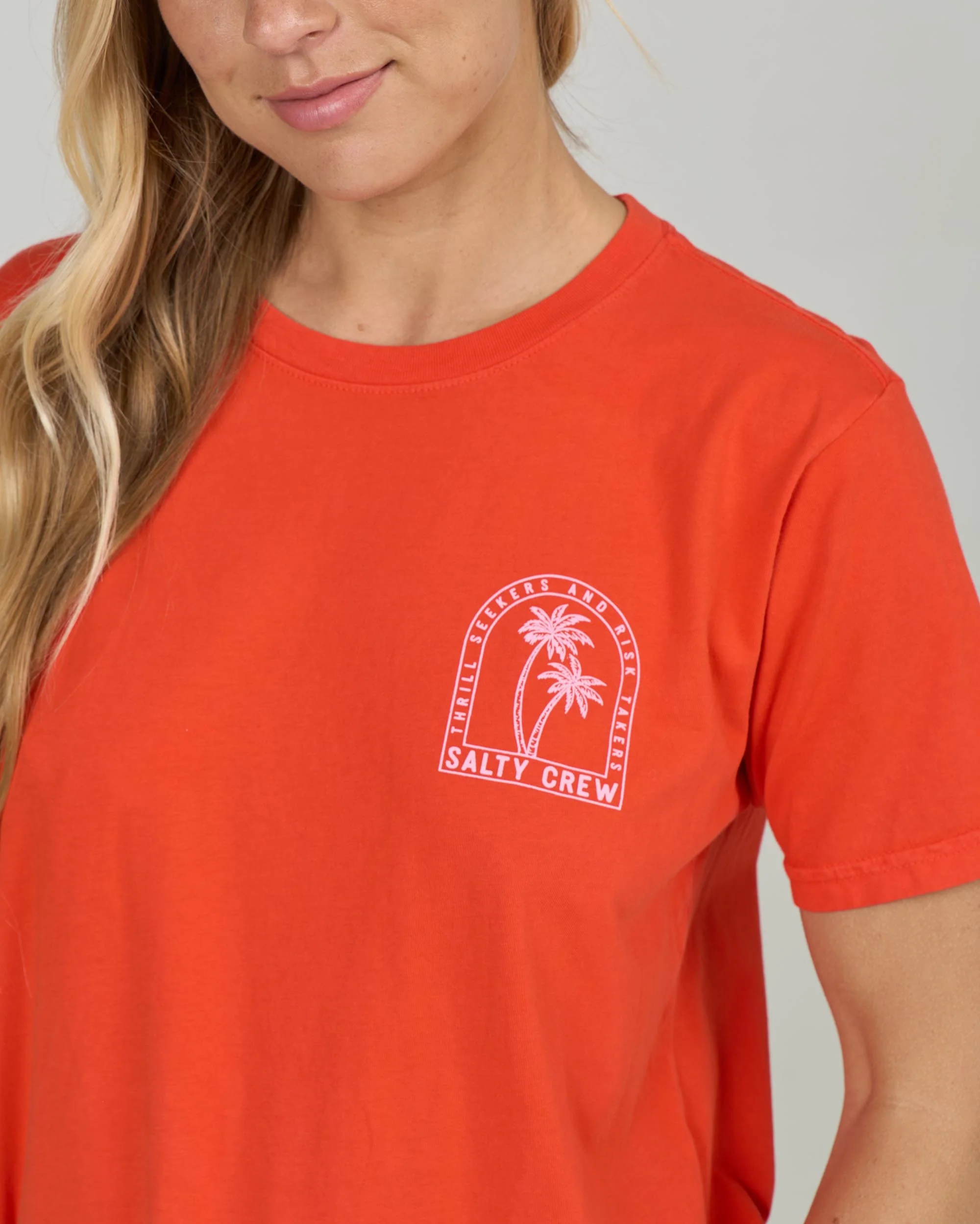 Archway Boyfriend Tee - Chili Pepper - Image 4
