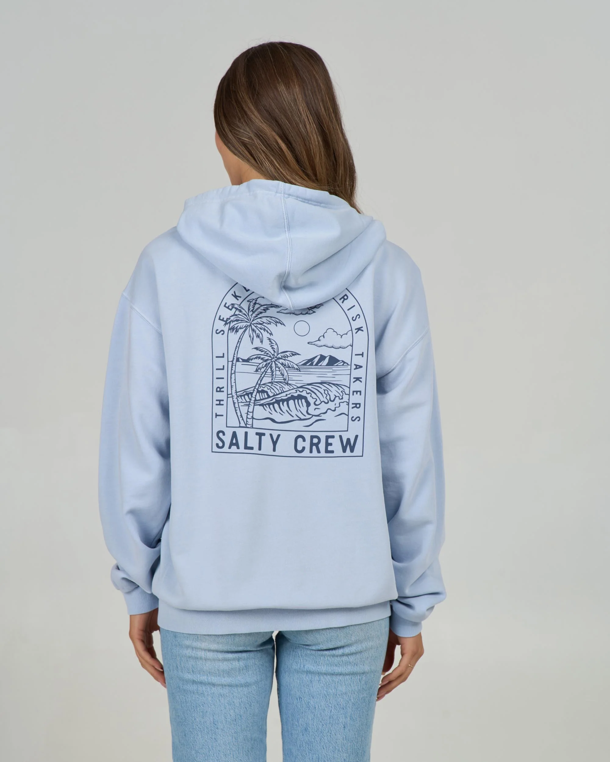 Archway Zip Hoody - Fog - Image 2