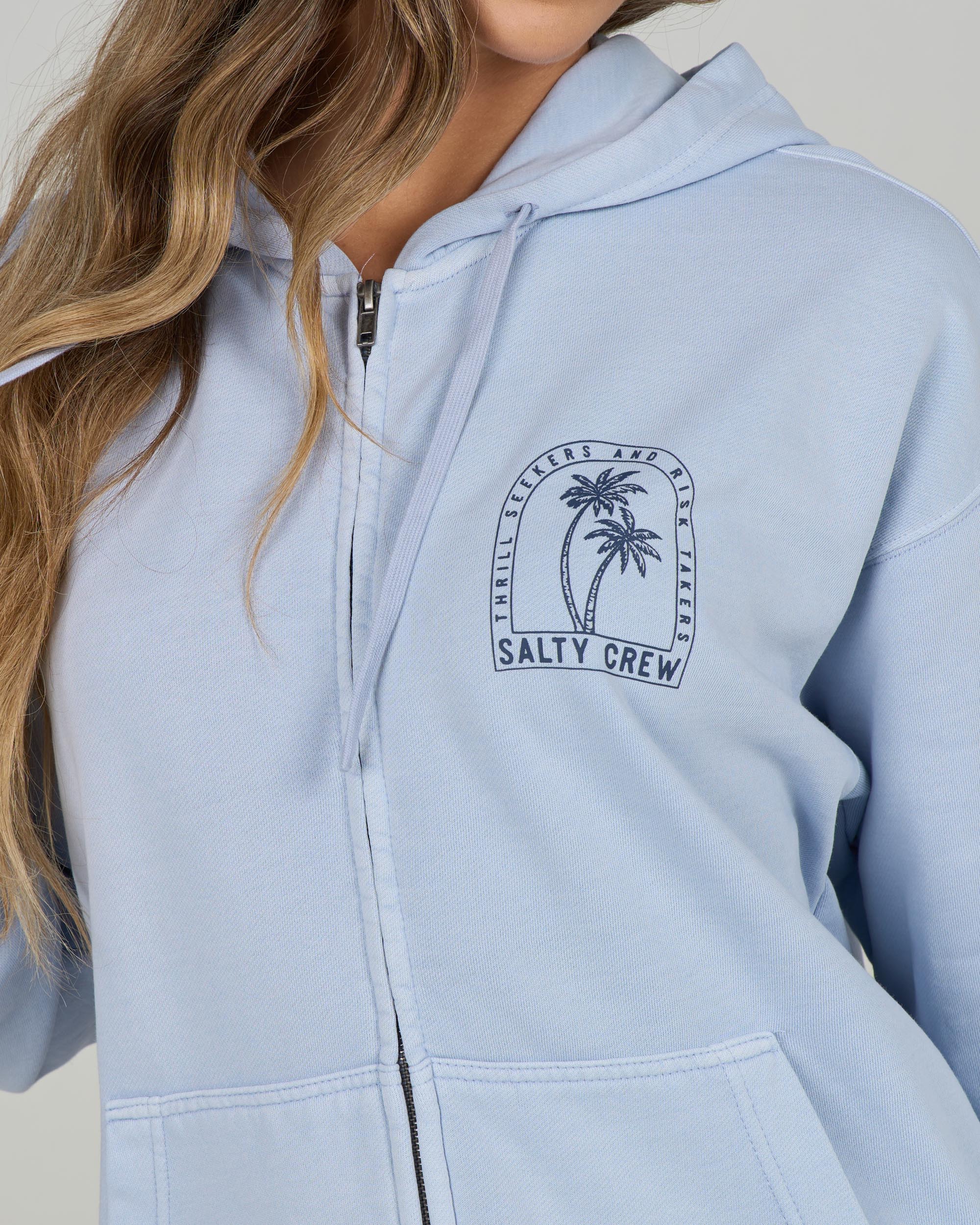 Archway Zip Hoody - Fog - Image 3