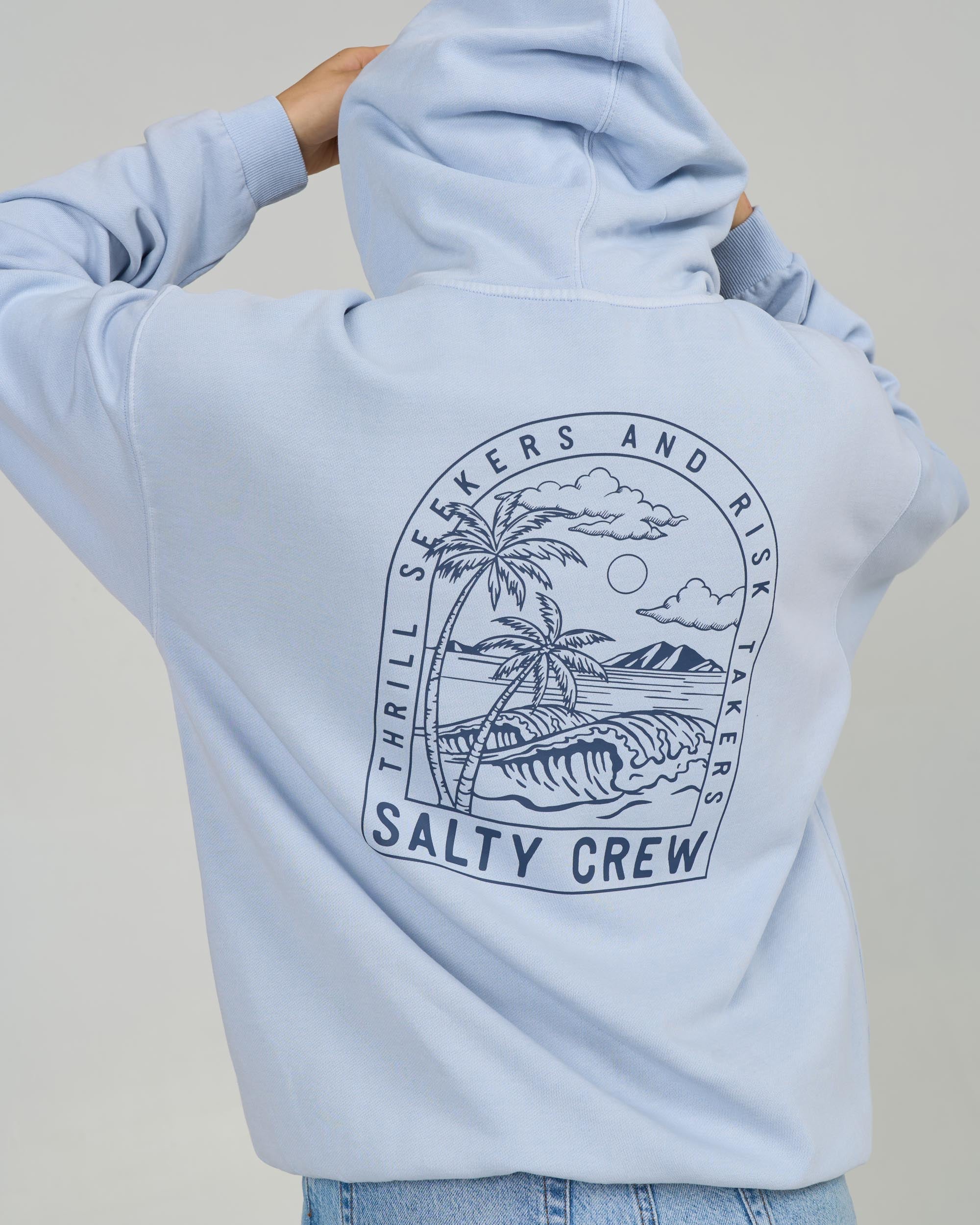 Archway Zip Hoody - Fog - Image 4