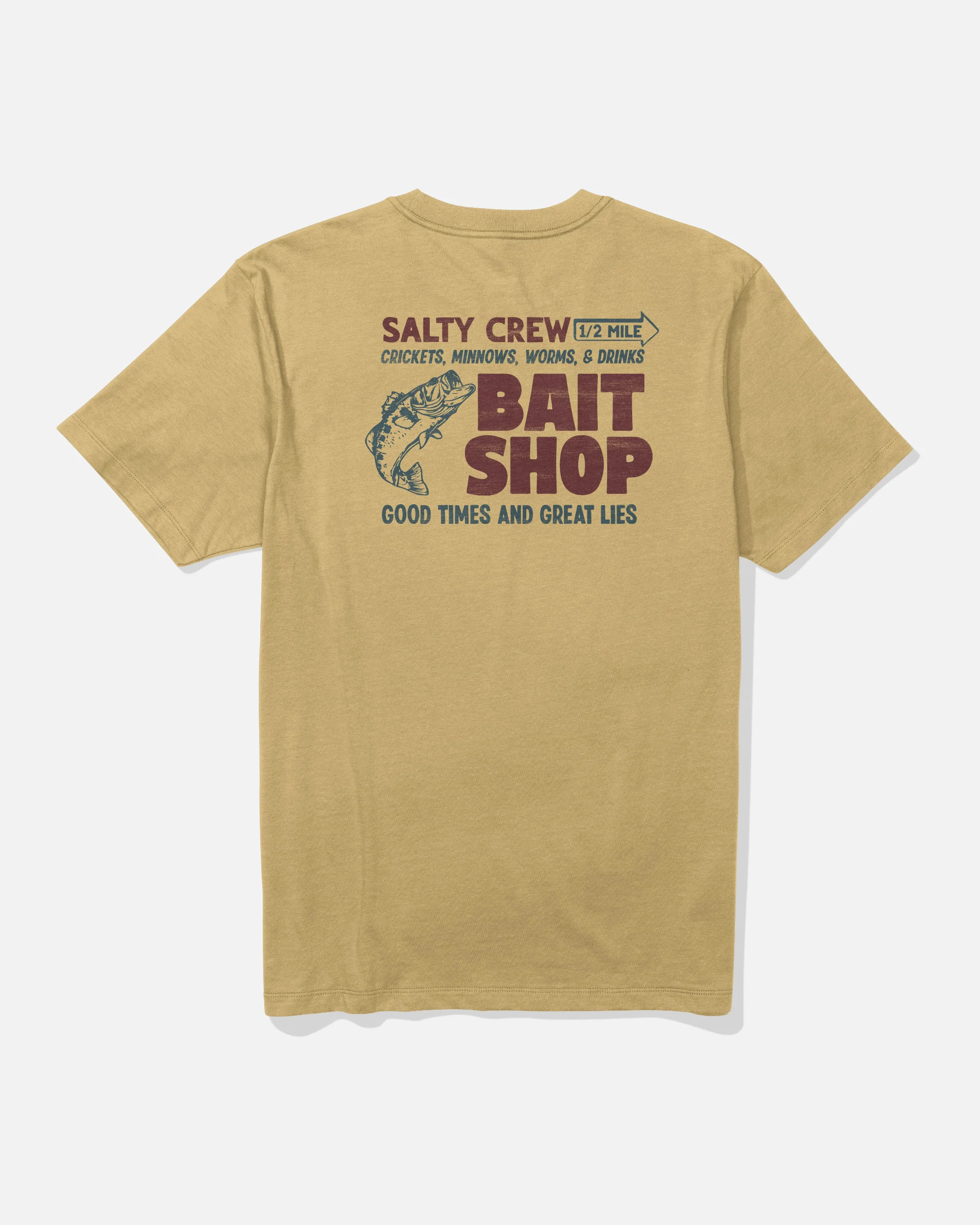 Bait Shop Tee - Mineral Yellow