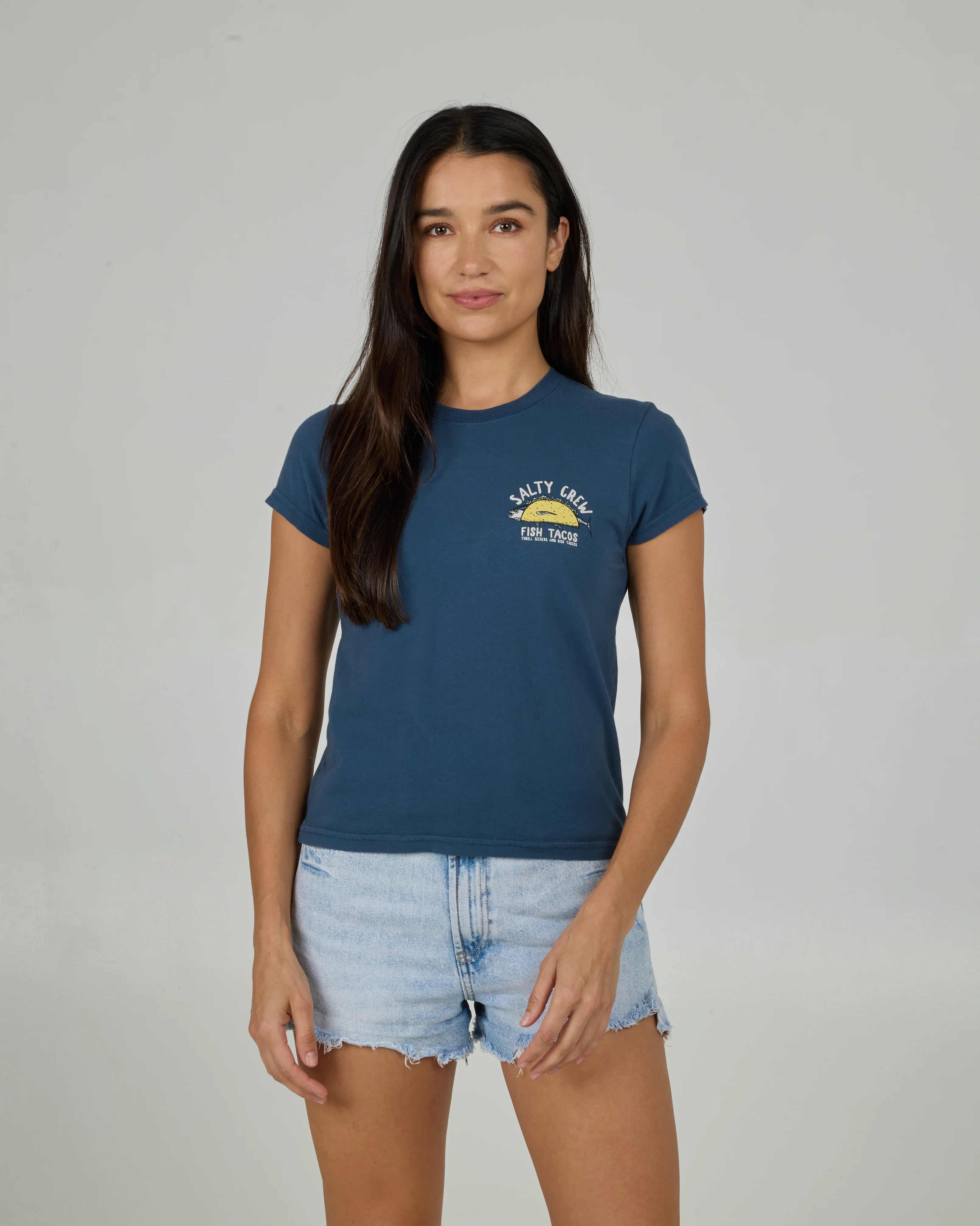 Baja Fresh Modern Tee - Indigo - Image 2