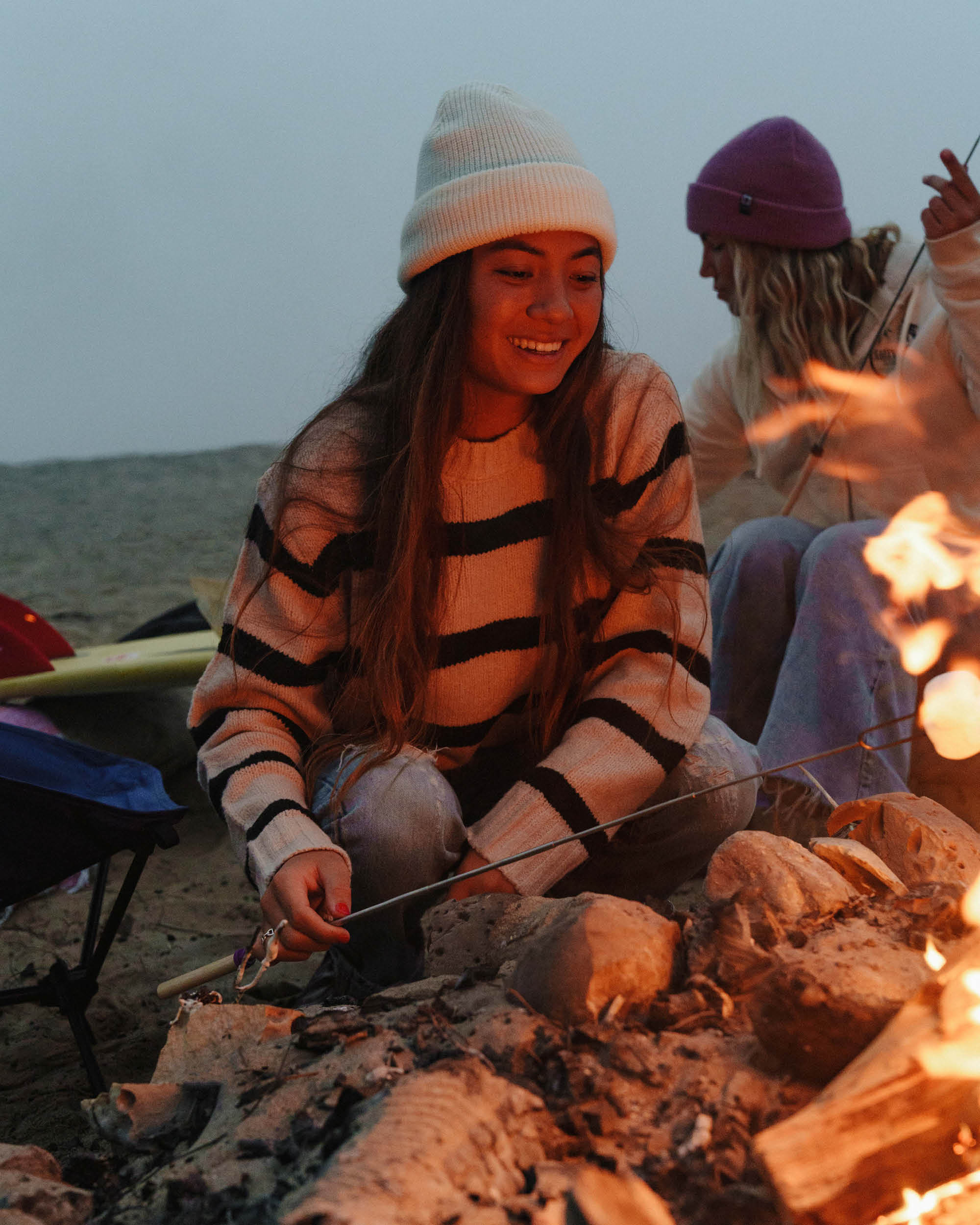 Breezer Beanie - Off White - Image 4