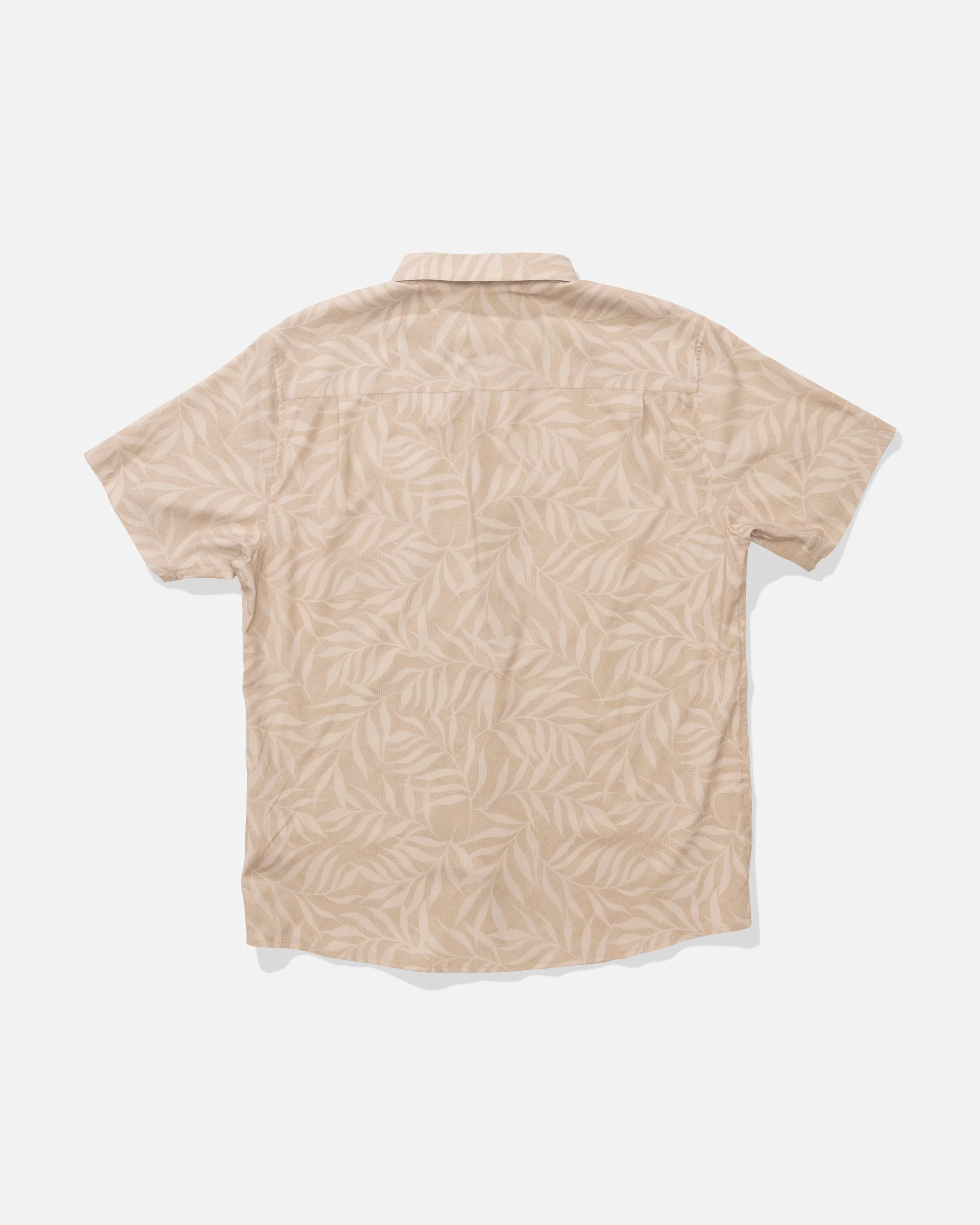 Breezer Perforated Button Up - Khaki - Image 2