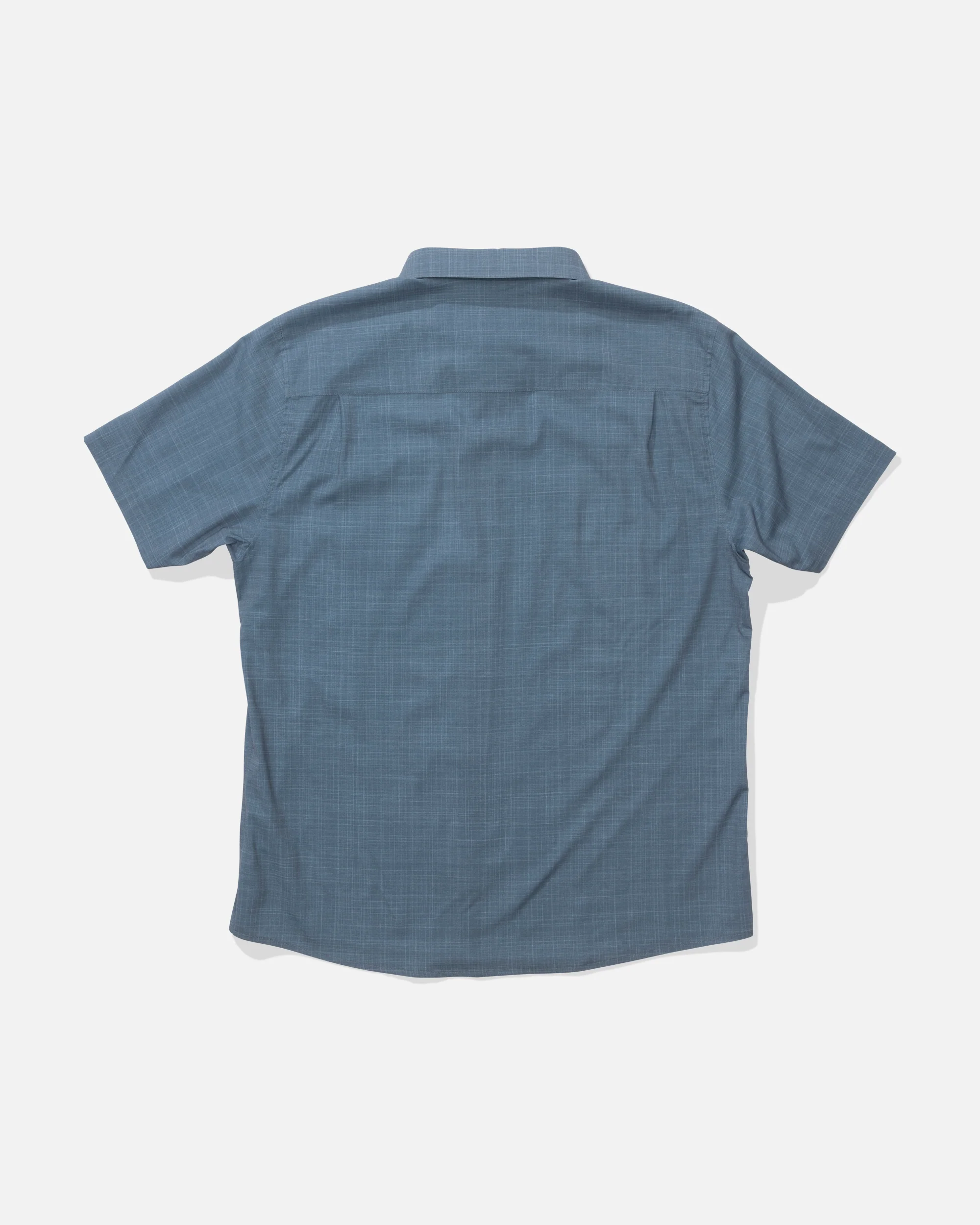 Breezer Perforated Button Up - Monument - Image 2