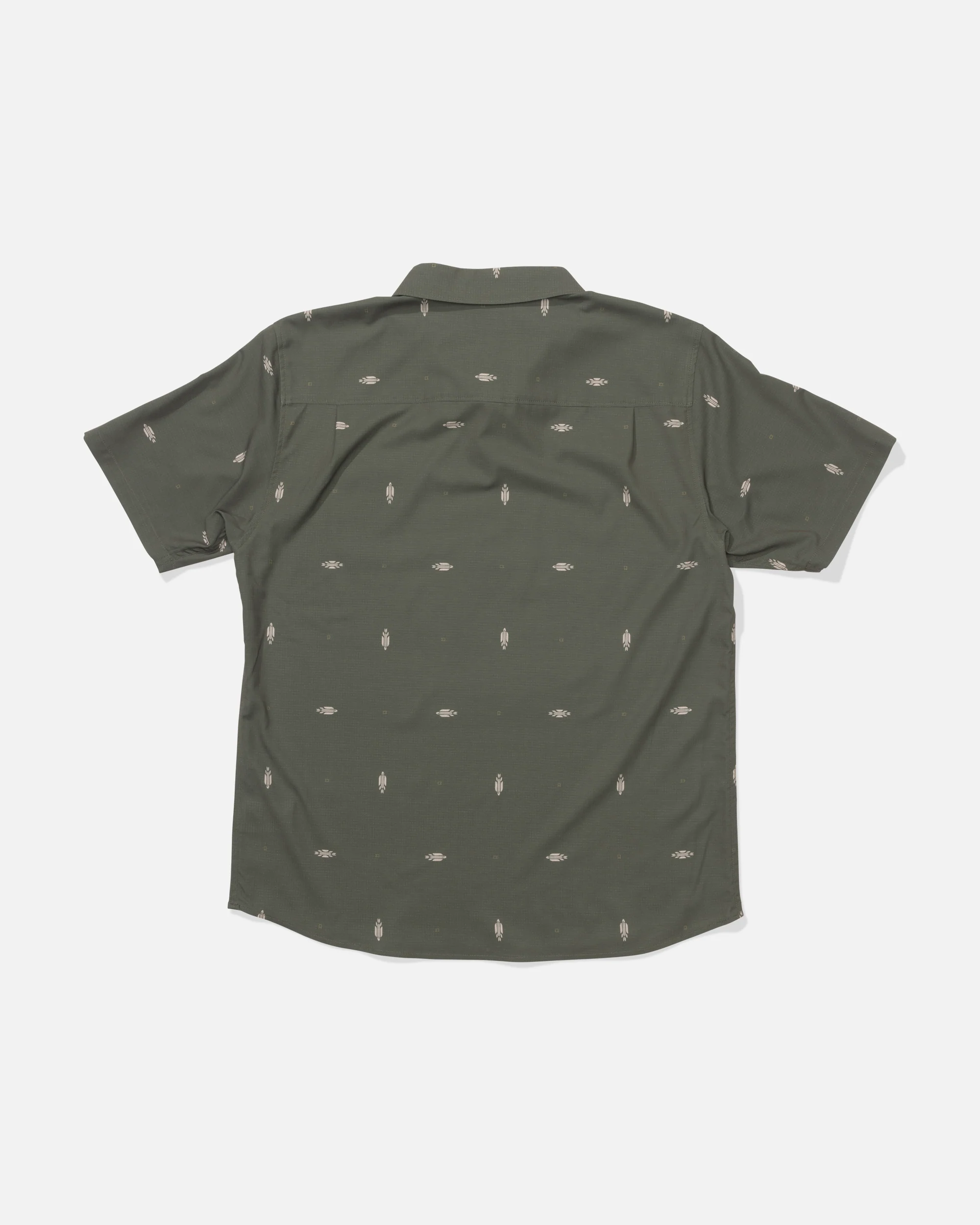 Breezer Perforated Polo - Olive - Image 2