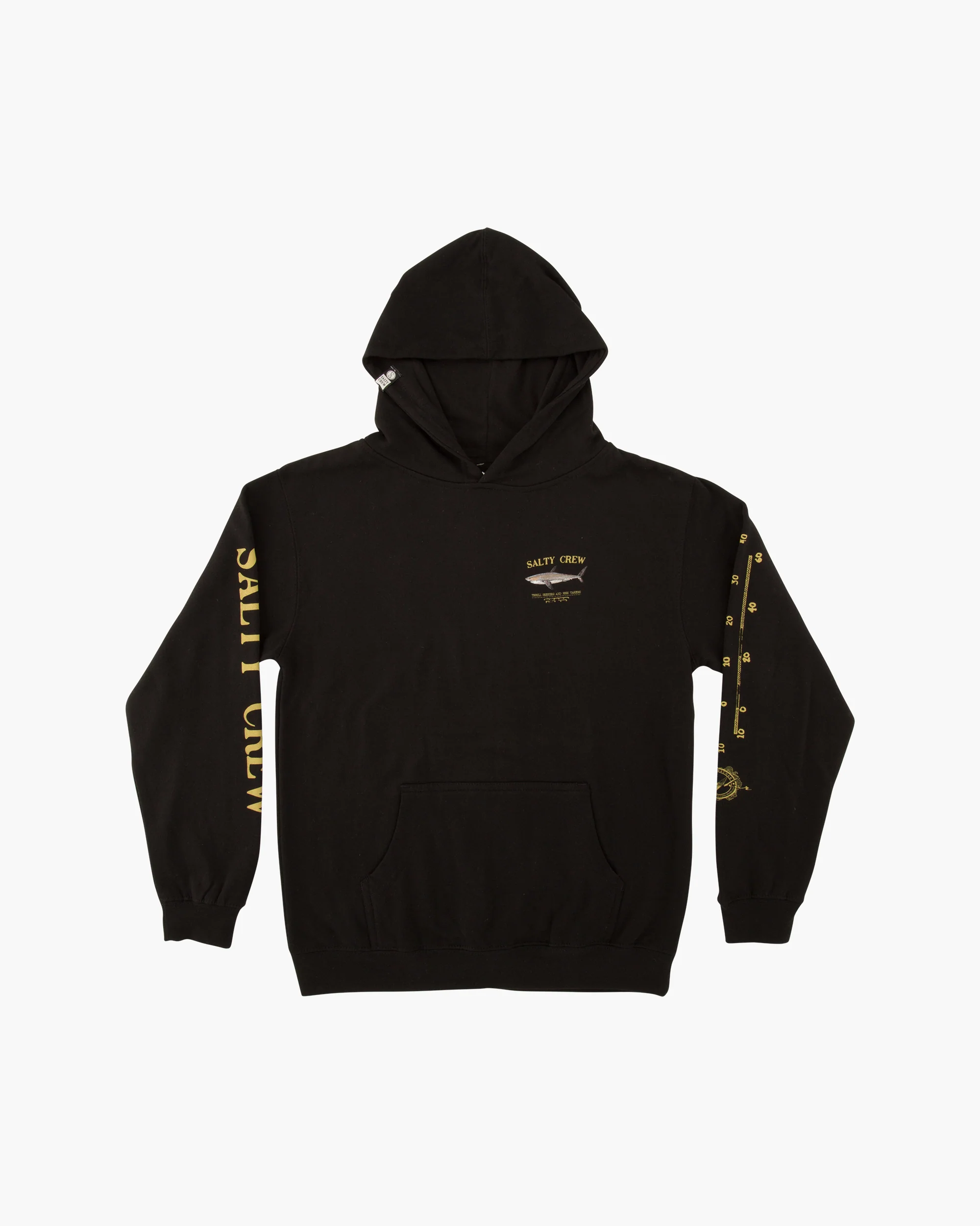 Bruce Boys Black Hood Fleece - Image 3