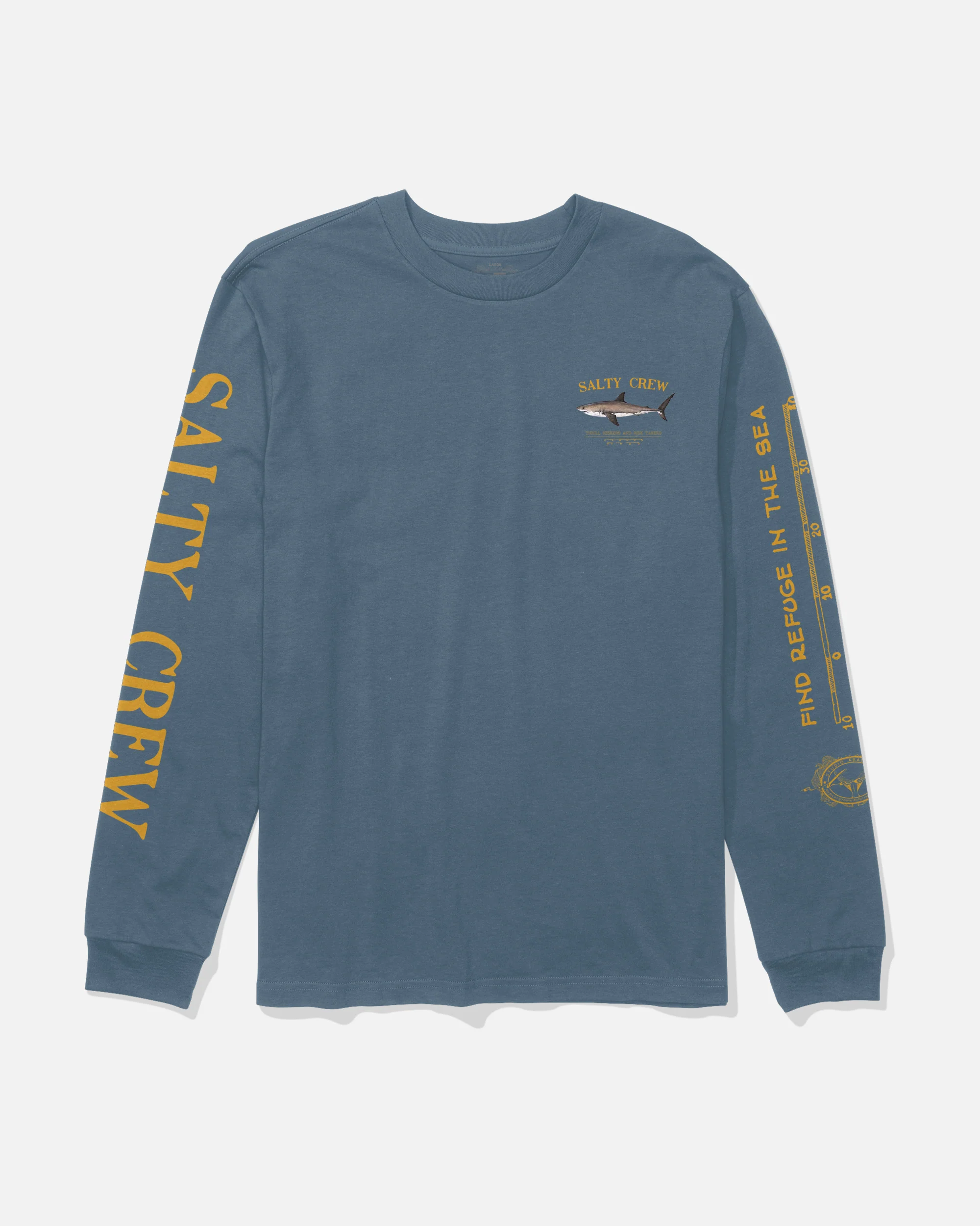 Bruce Boys Long Sleeve Tee - Slate