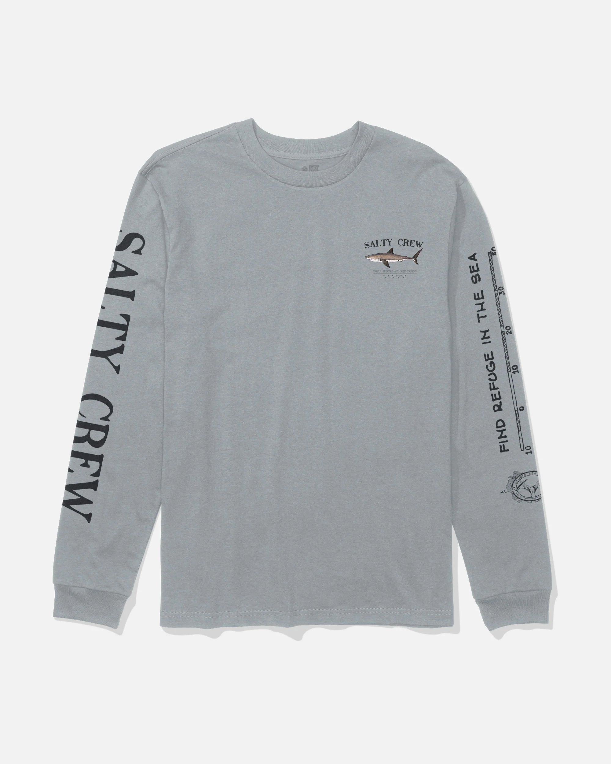 Bruce Long Sleeve Tee - Quarry - Image 2