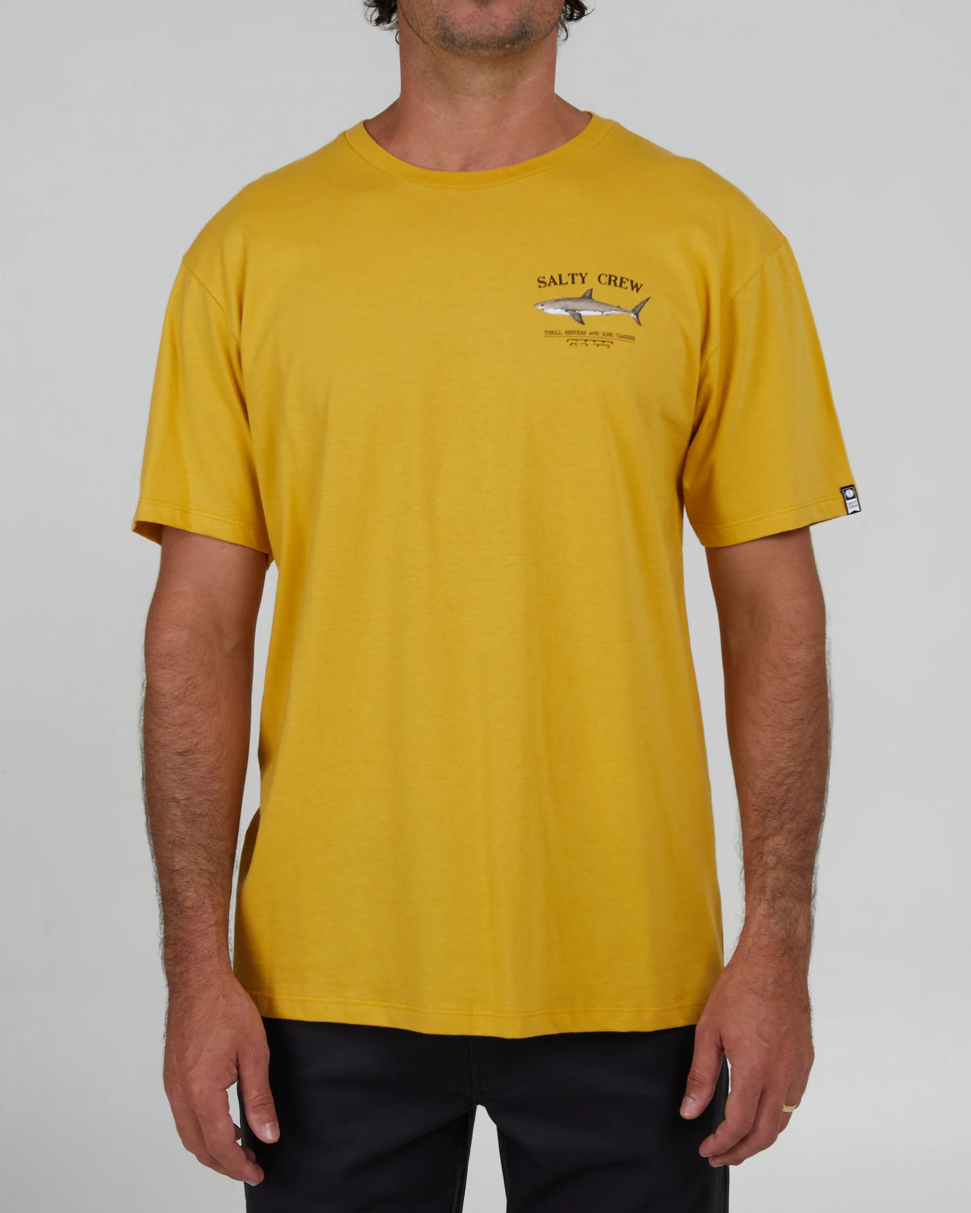 Bruce Premium Tee - Mustard - Image 2