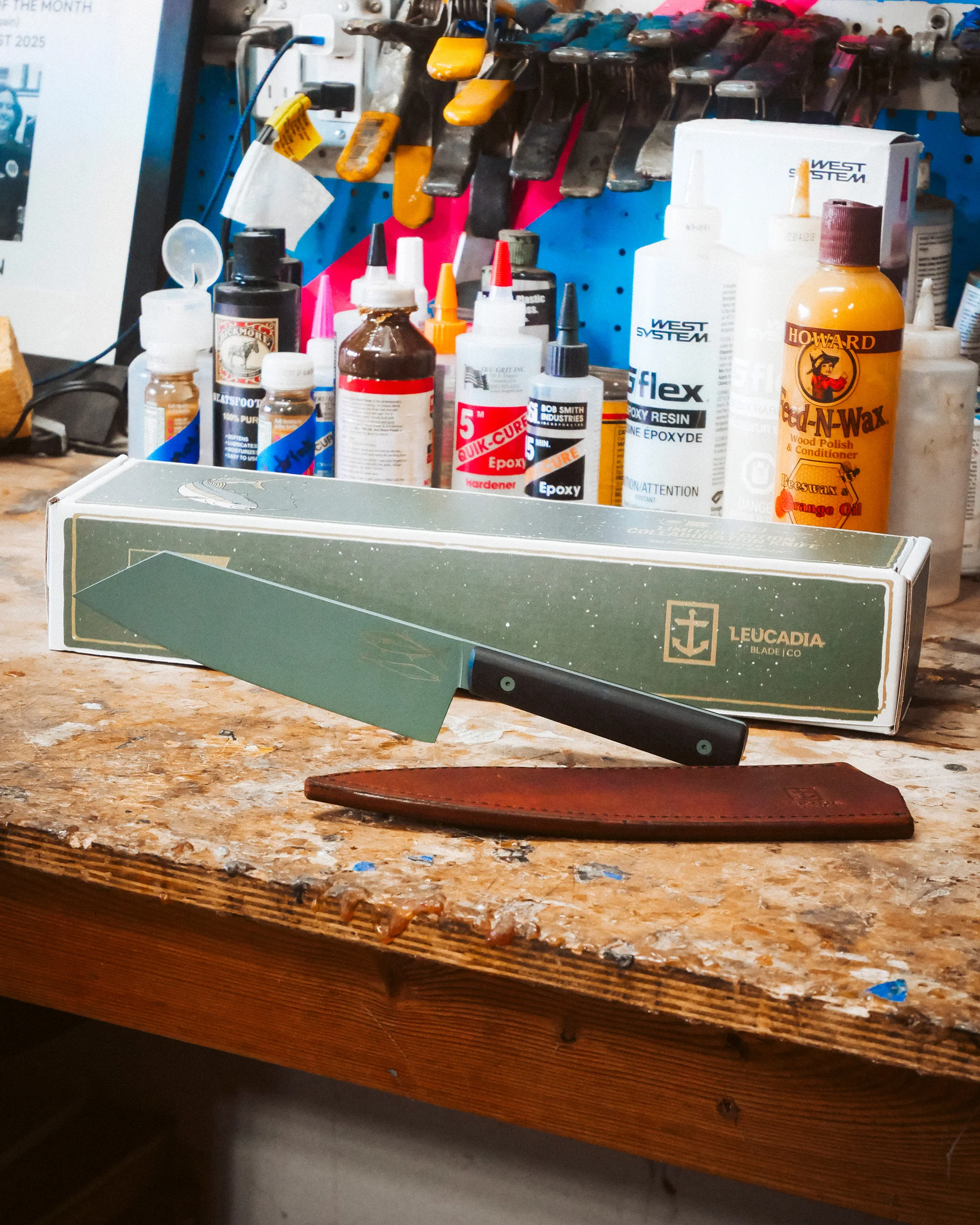 Leucadia x Salty Crew 7” Bunka Knife - Image 4