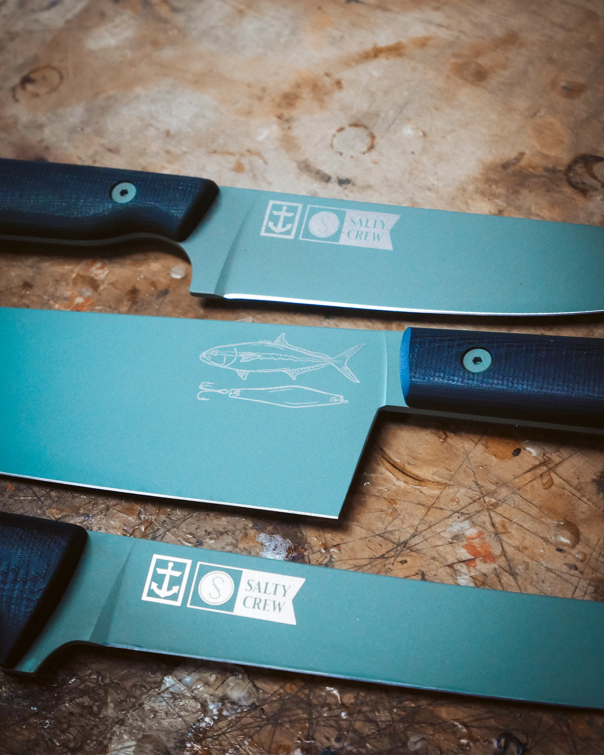 Leucadia x Salty Crew 7” Bunka Knife - Image 5