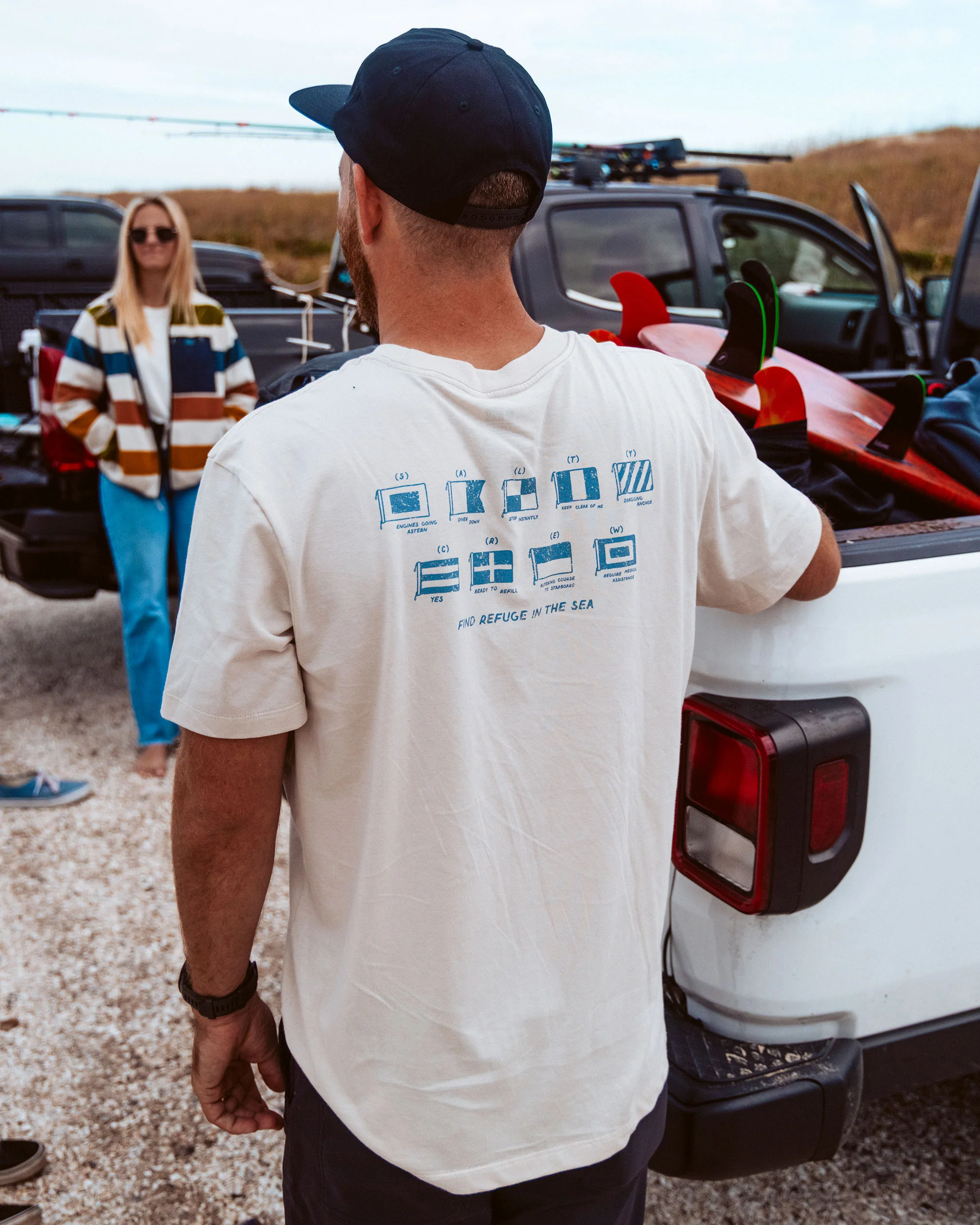 Call Sign Tee - Bone - Image 3