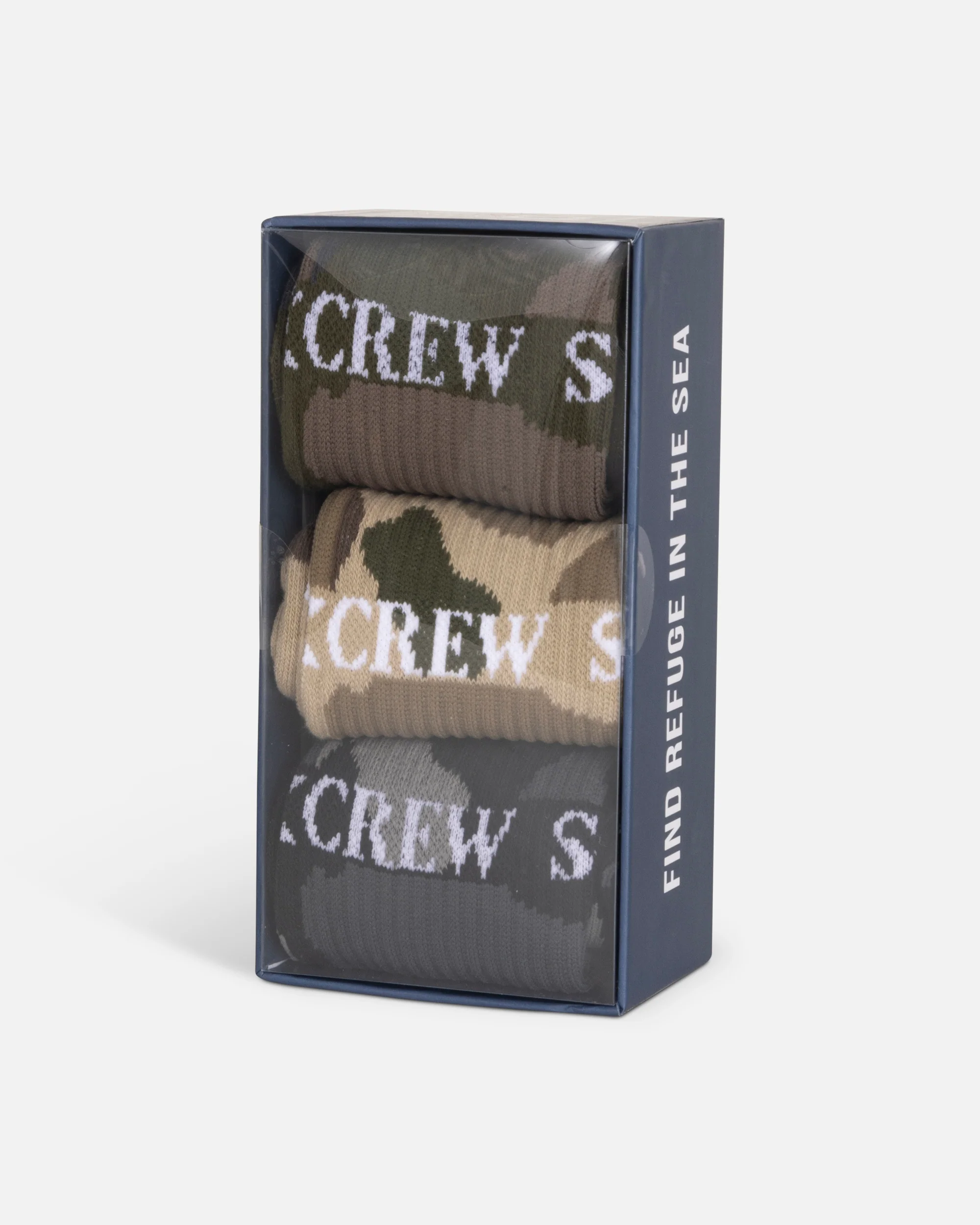 Camo 3-Pack Sock Box - Assorted - Image 3