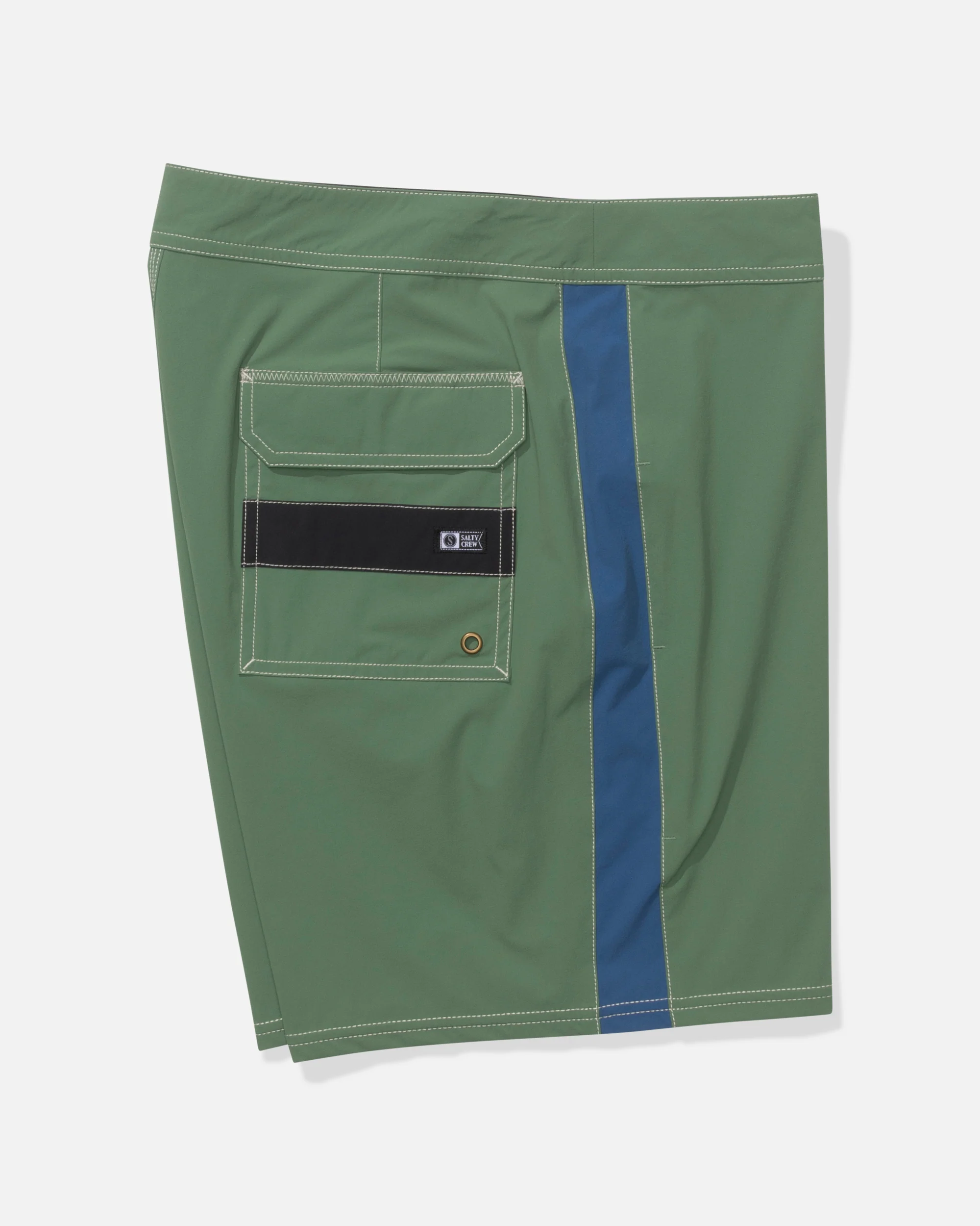 Channel 18" Boardshort - Mid Green - Image 4