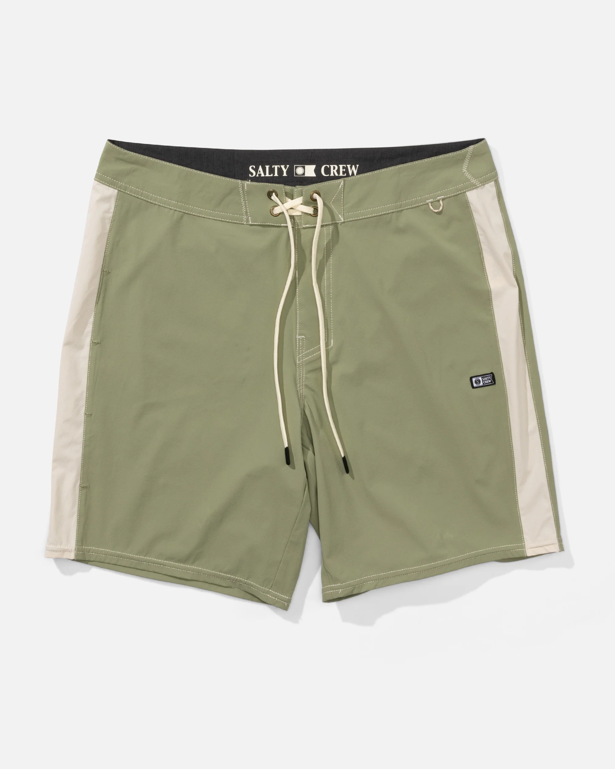 Channel 18" Boardshort - Oil Green