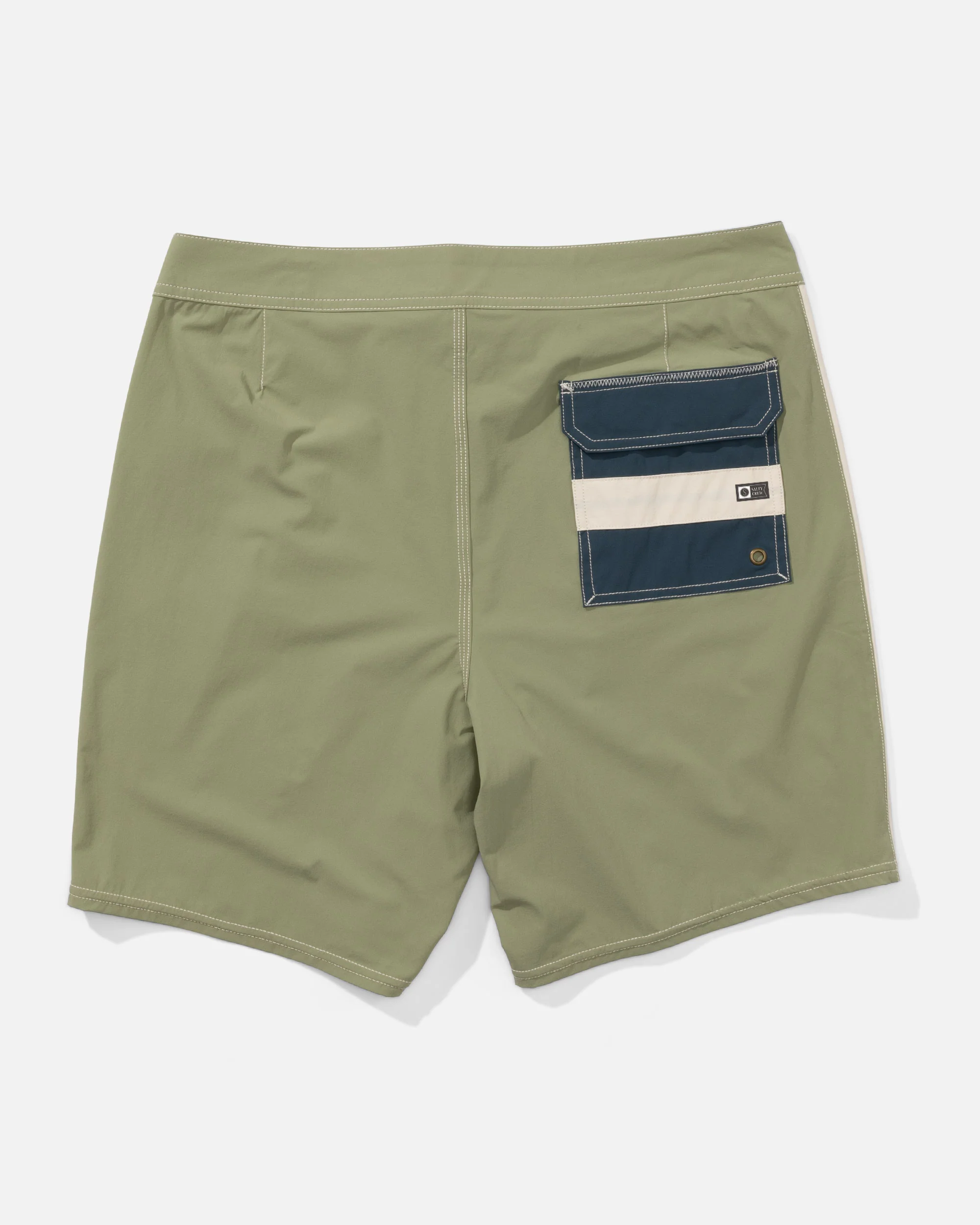 Channel 18" Boardshort - Oil Green - Image 2