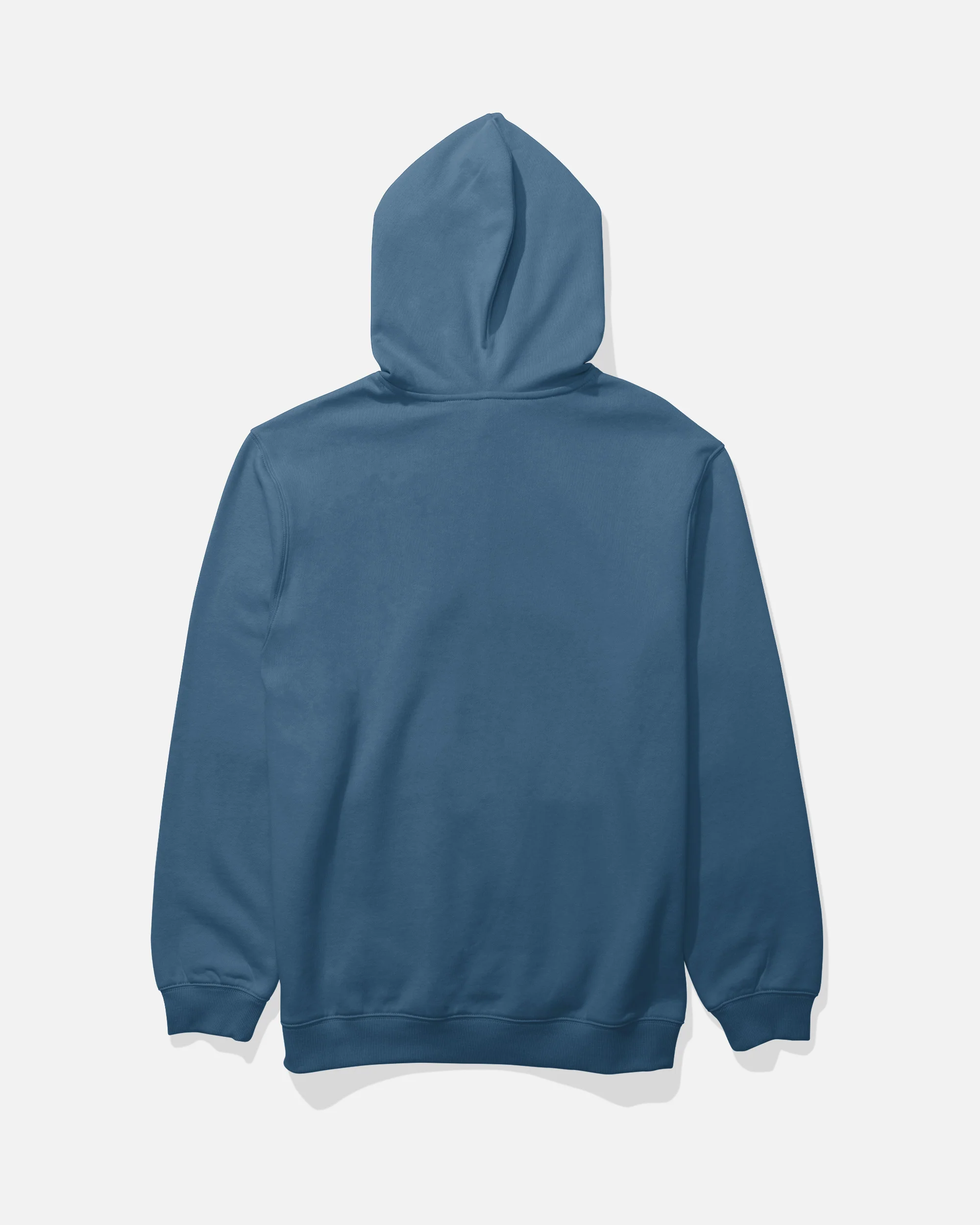 Crafted Pigment Fleece Hoodie - Cast Blue - Image 2