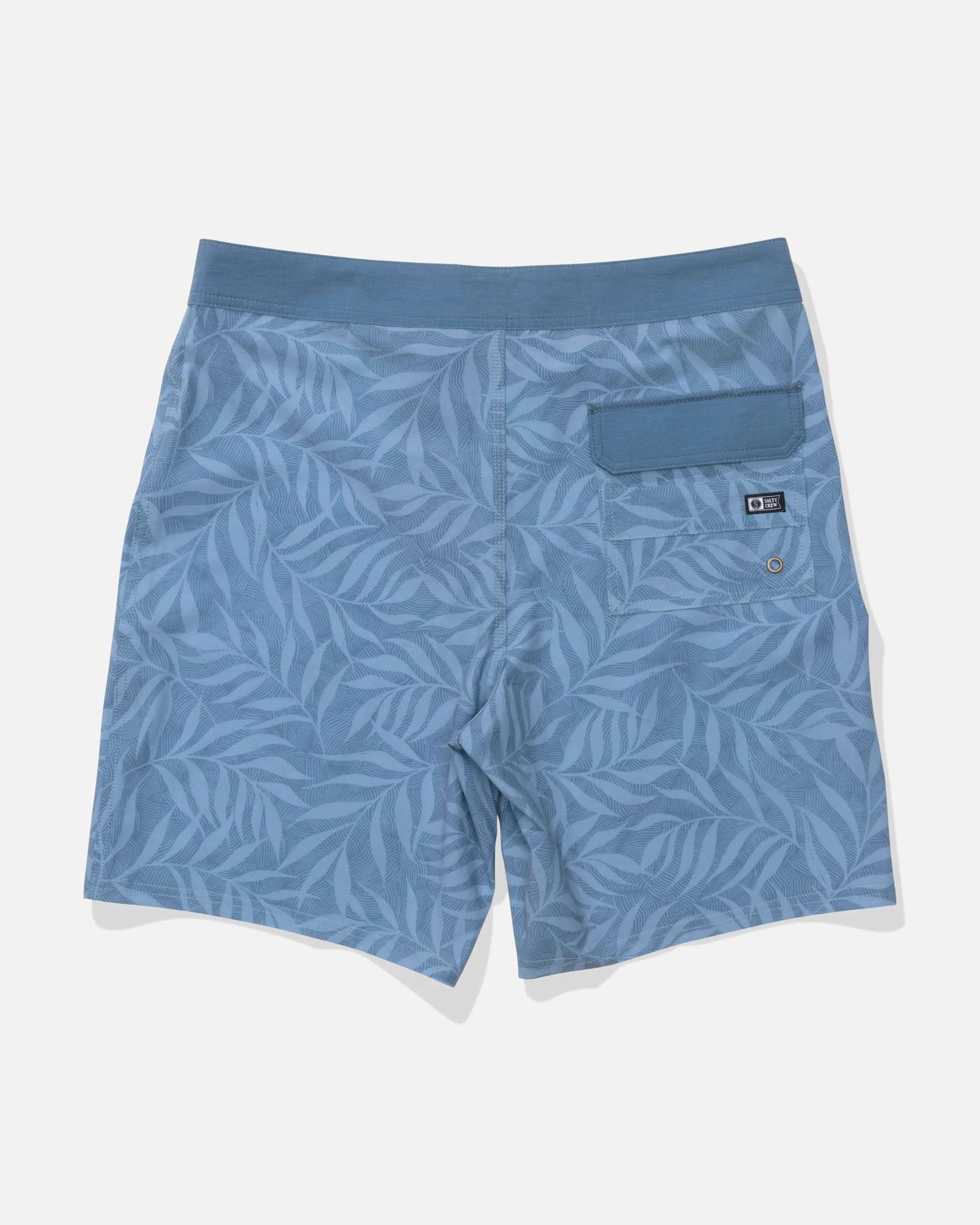 Crew 19" Boardshort - Mid Blue - Image 2