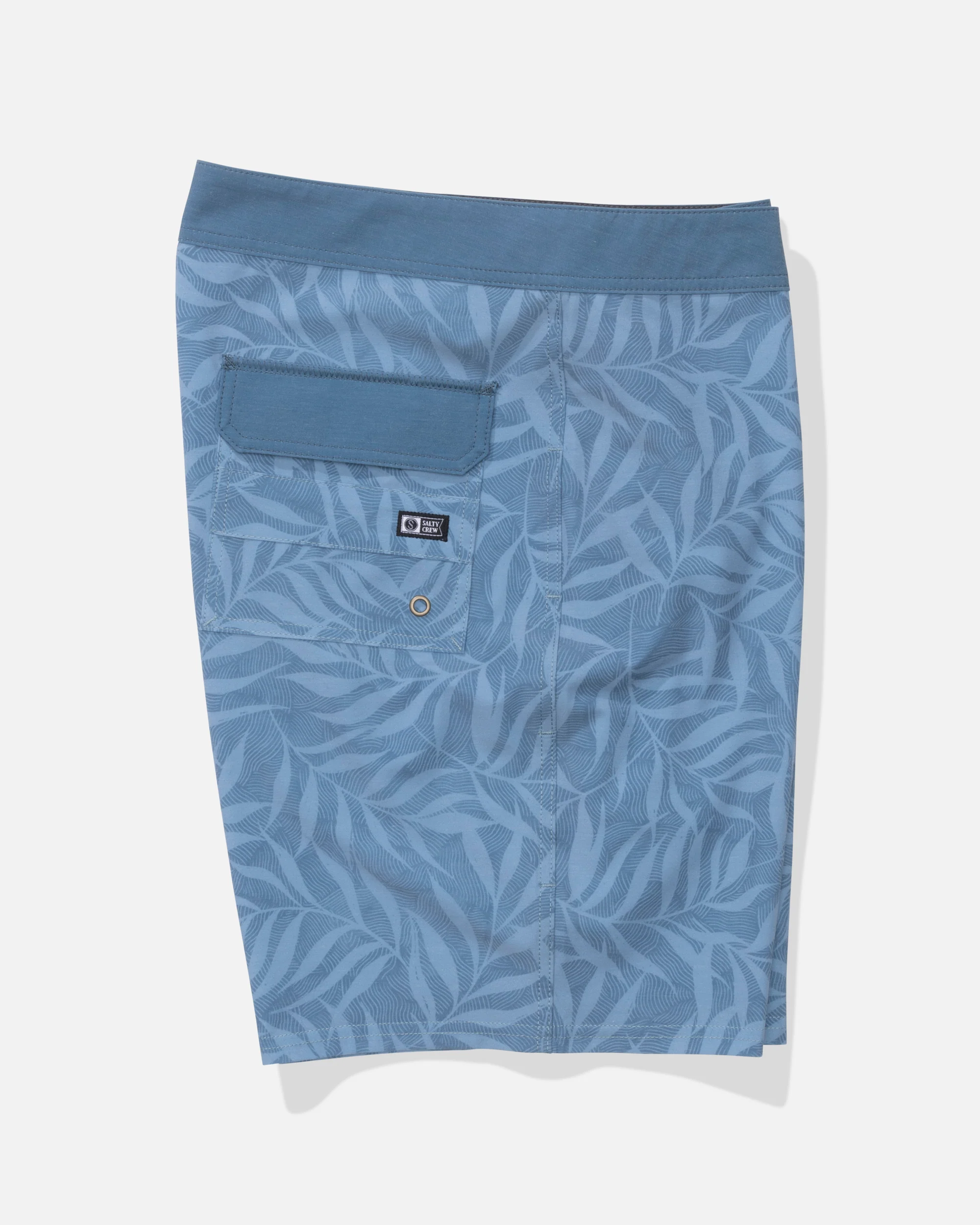 Crew 19" Boardshort - Mid Blue - Image 4