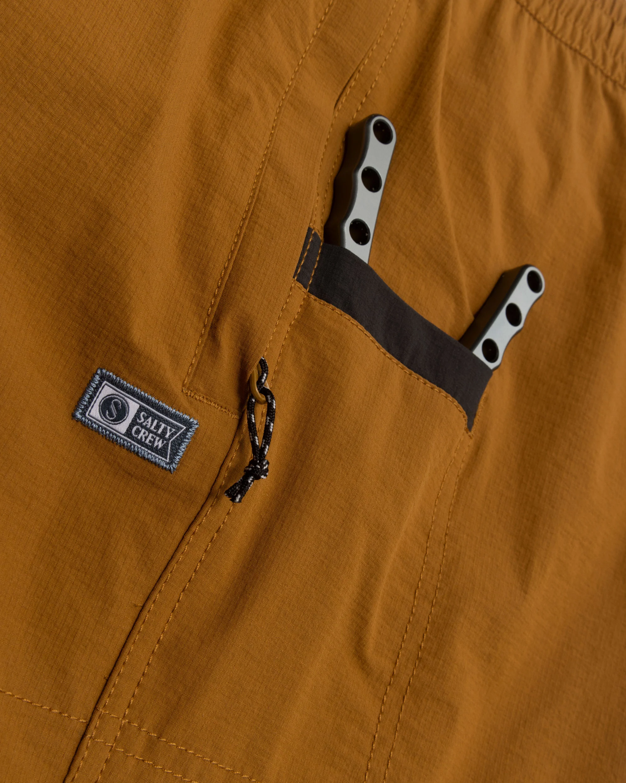 Crew 18" Ewaist Boatshort - Bronze Brown - Image 5