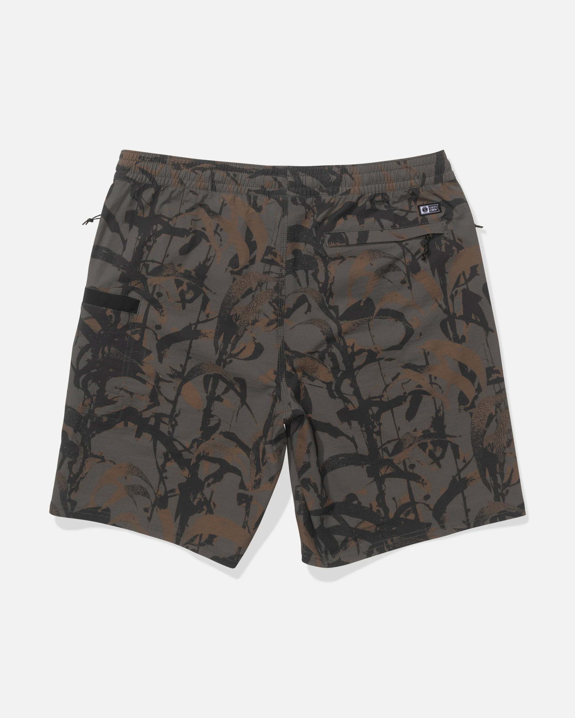 Crew 18" Ewaist Boatshort- Dark Kelp Camo - Image 2