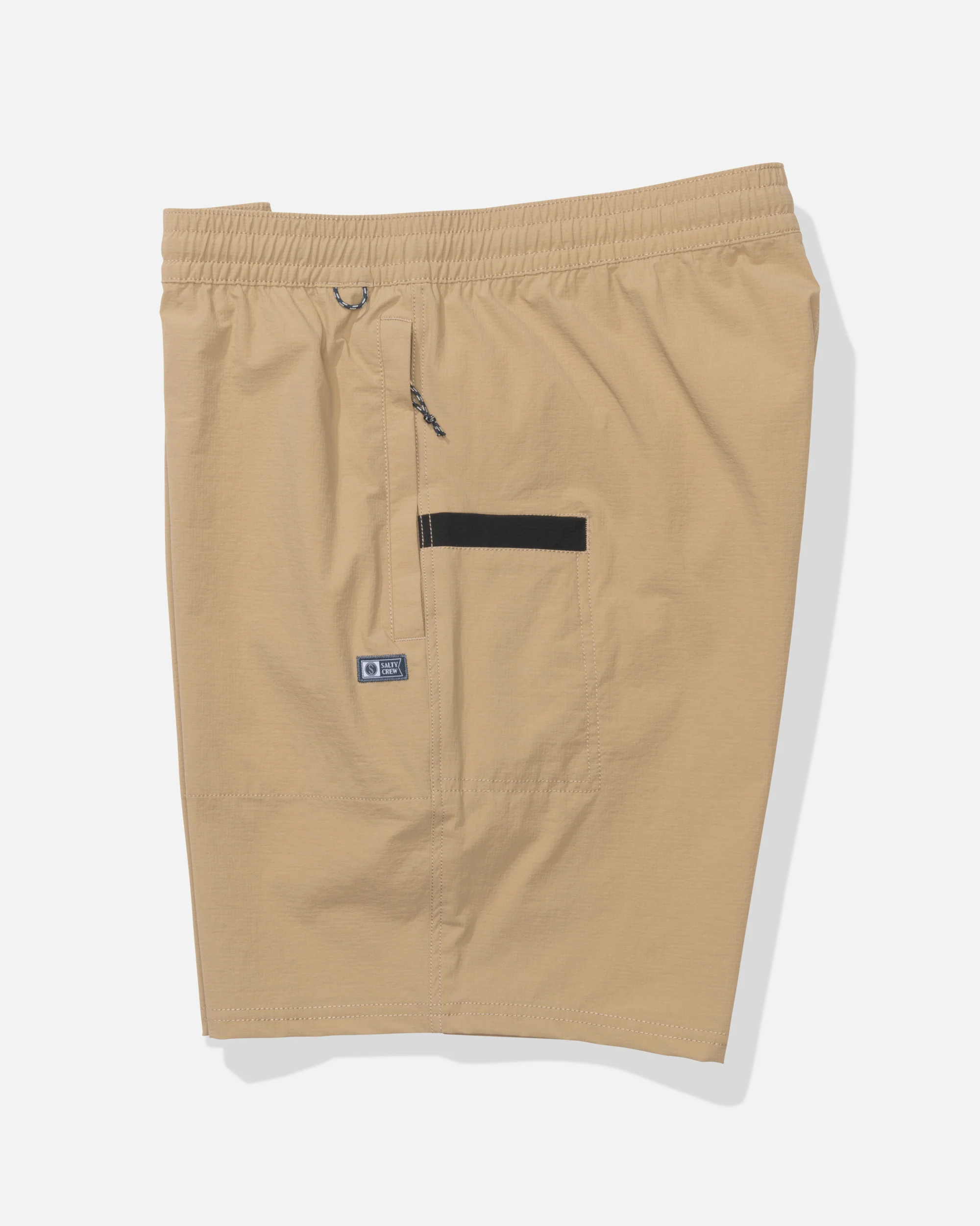 Crew 18" Boatshort Ewaist - Khaki - Image 3