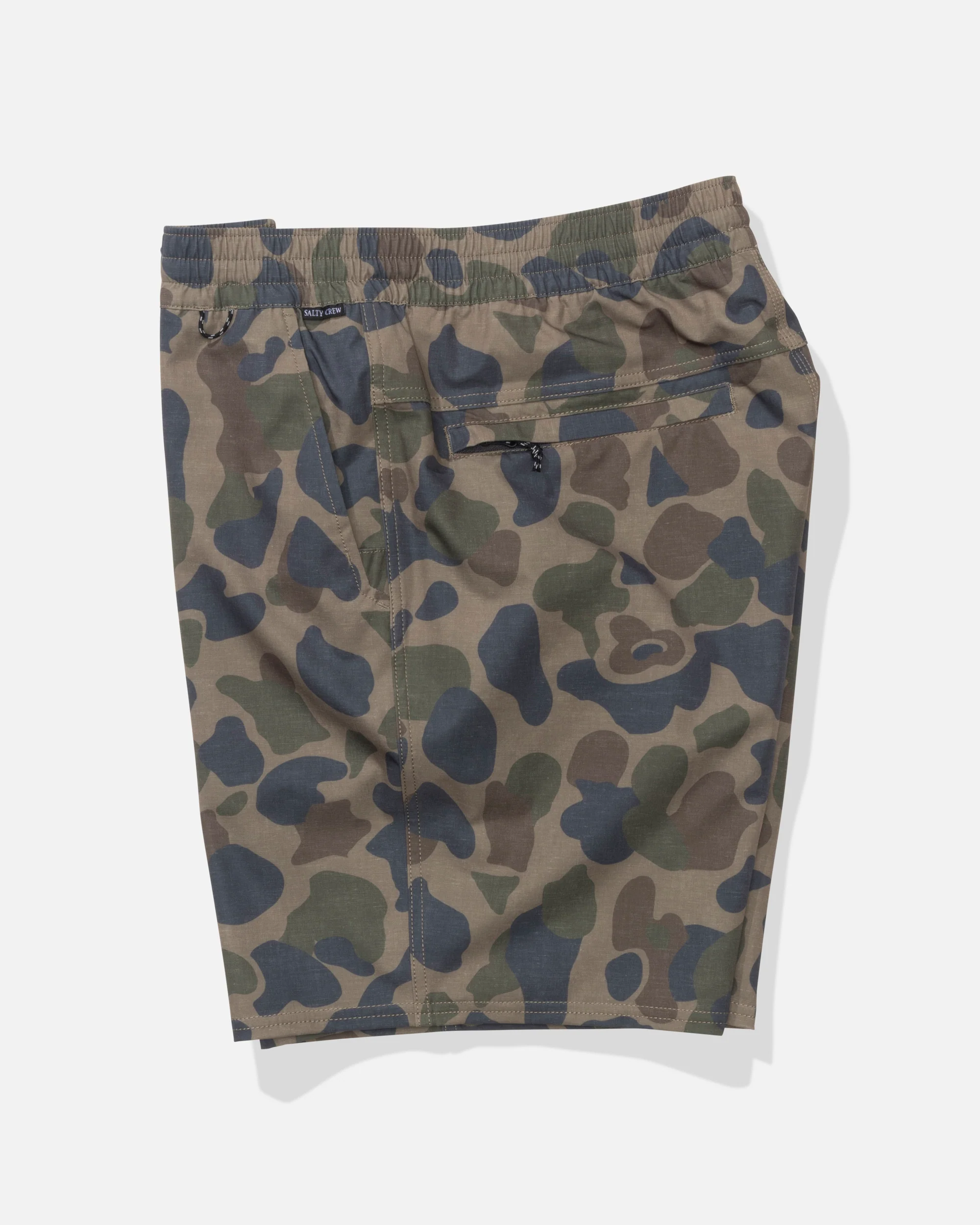 Crew 18" Boatshort Ewaist - Sand Camo - Image 3