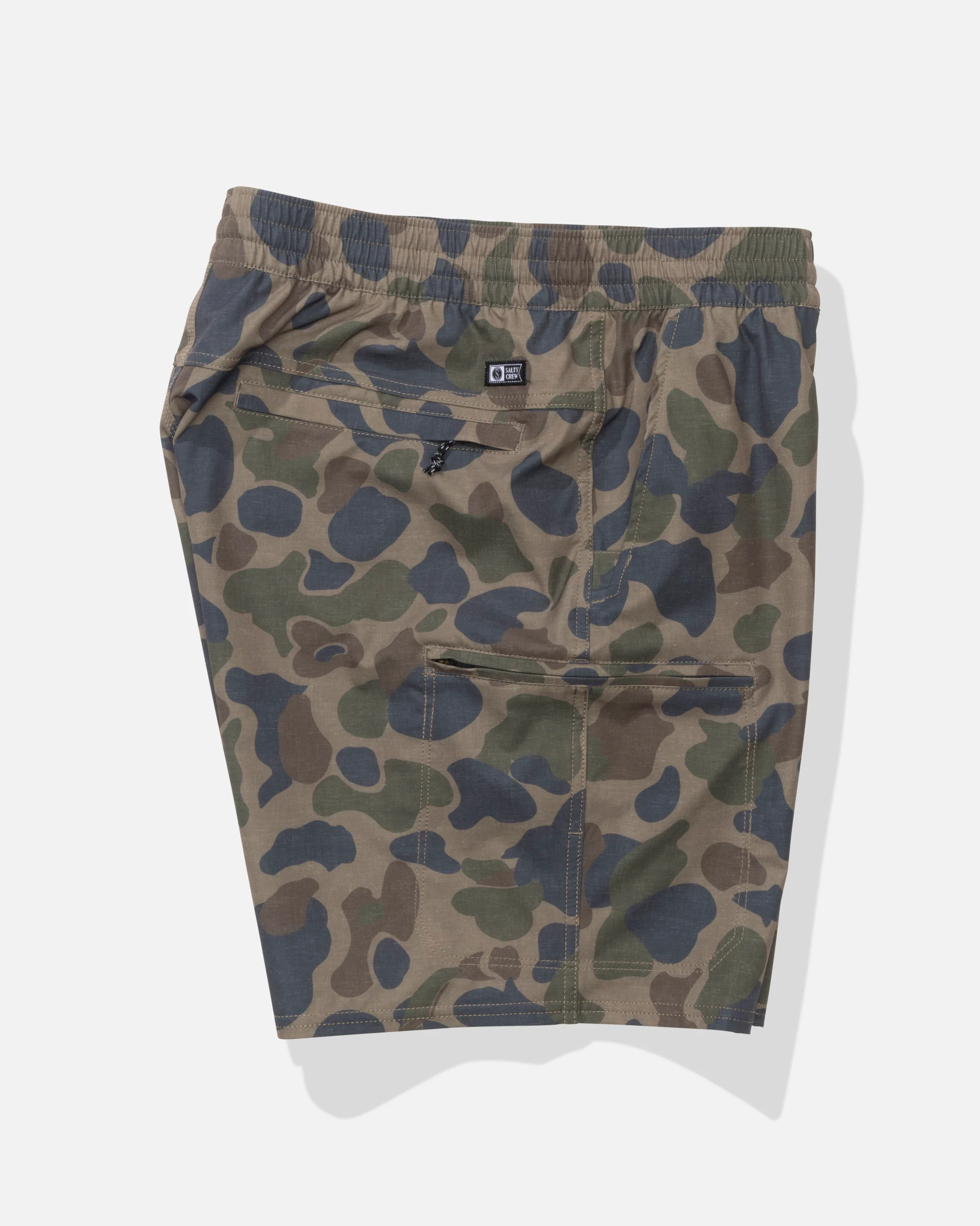 Crew 18" Boatshort Ewaist - Sand Camo - Image 4