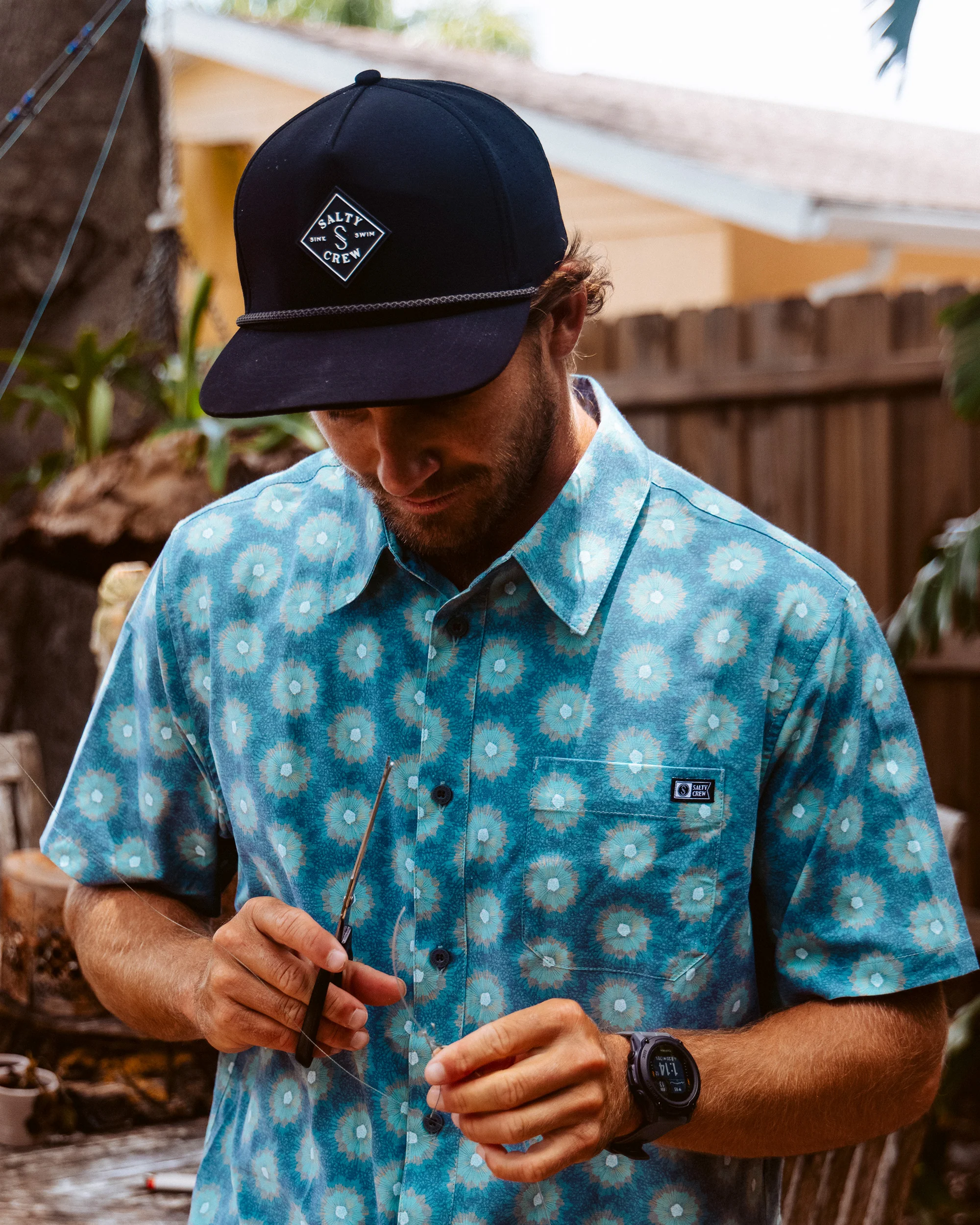 Crew Button Up - Slate - Image 3