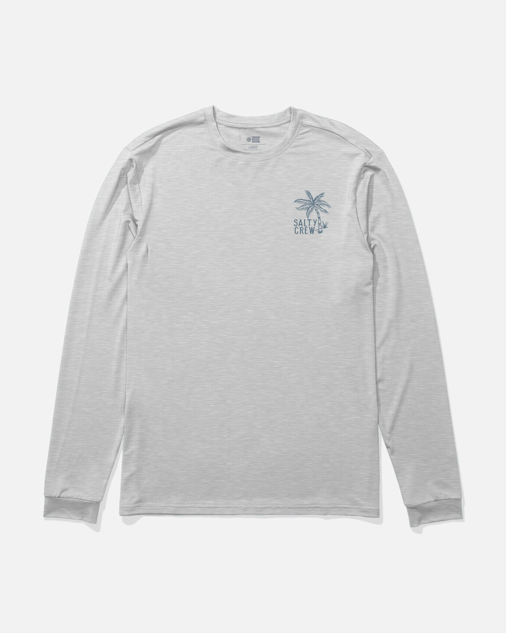 Day Off Long Sleeve Sunshirt - Grey Heather - Image 2