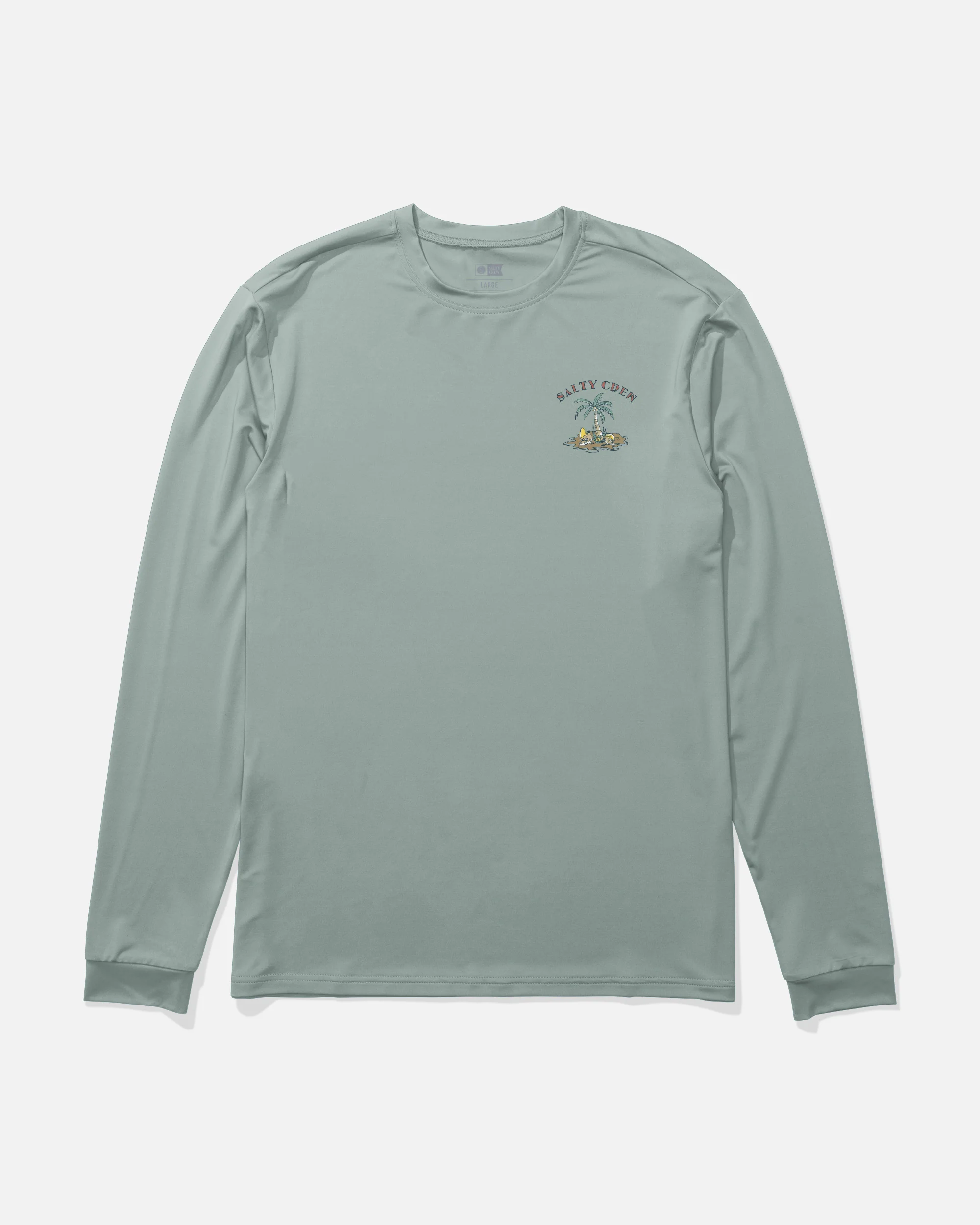 Deserted Boys Long Sleeve Sunshirt - Jade - Image 2