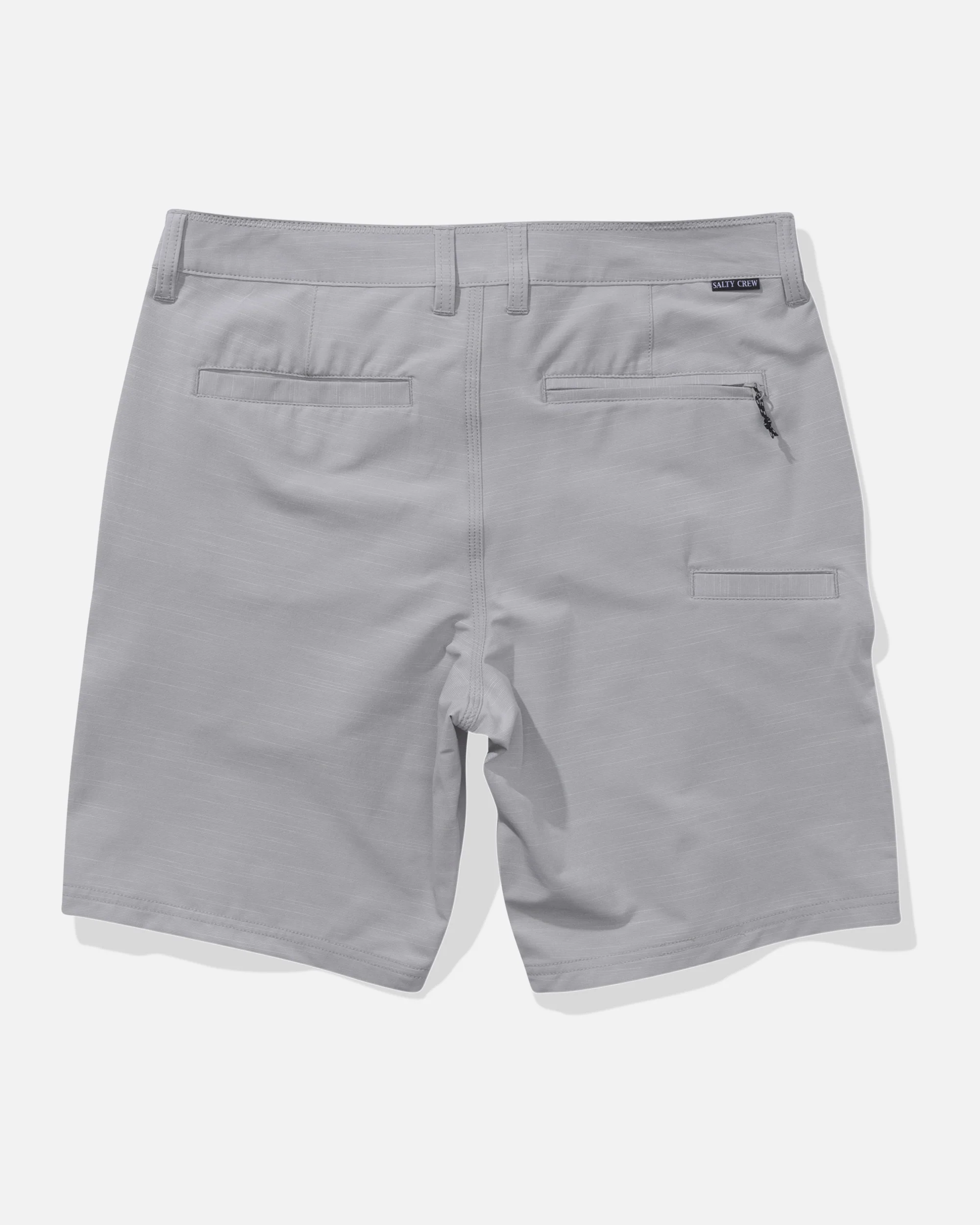 Drifter 19" Slub Hybrid Short - Light Grey - Image 2