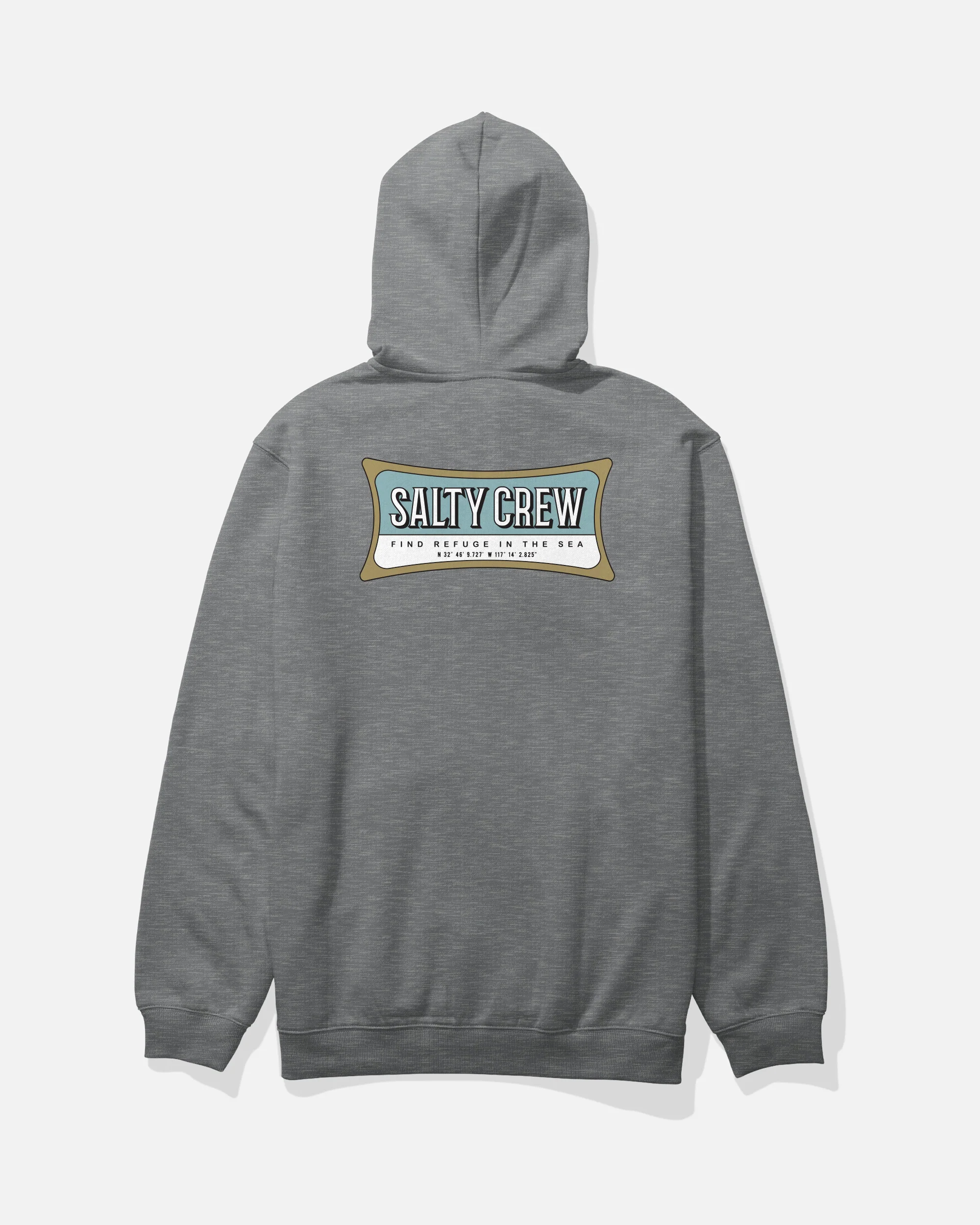 Essential Zip Fleece Hoodie - Gunmetal Heather
