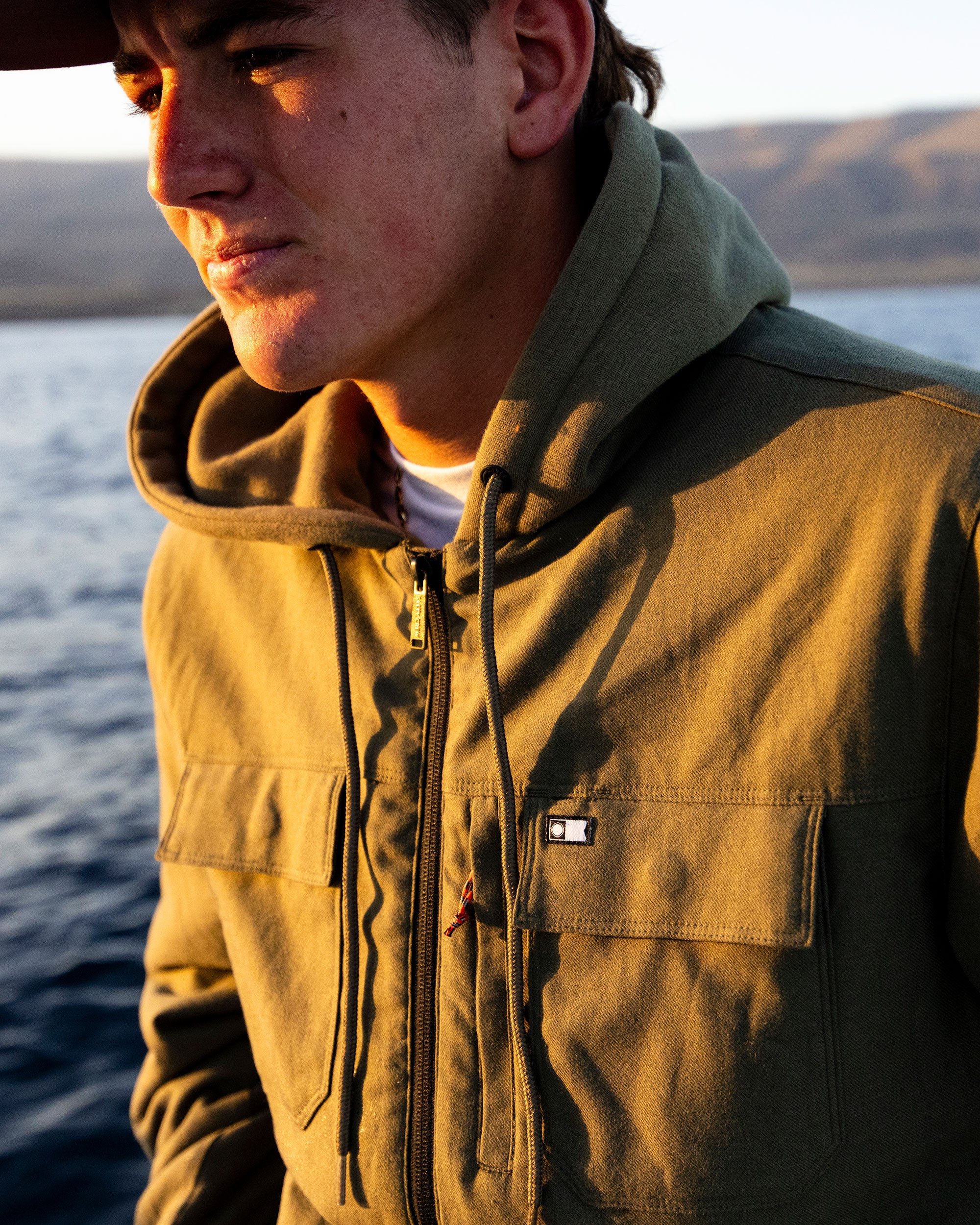Fathom Jacket - Olive - Image 3