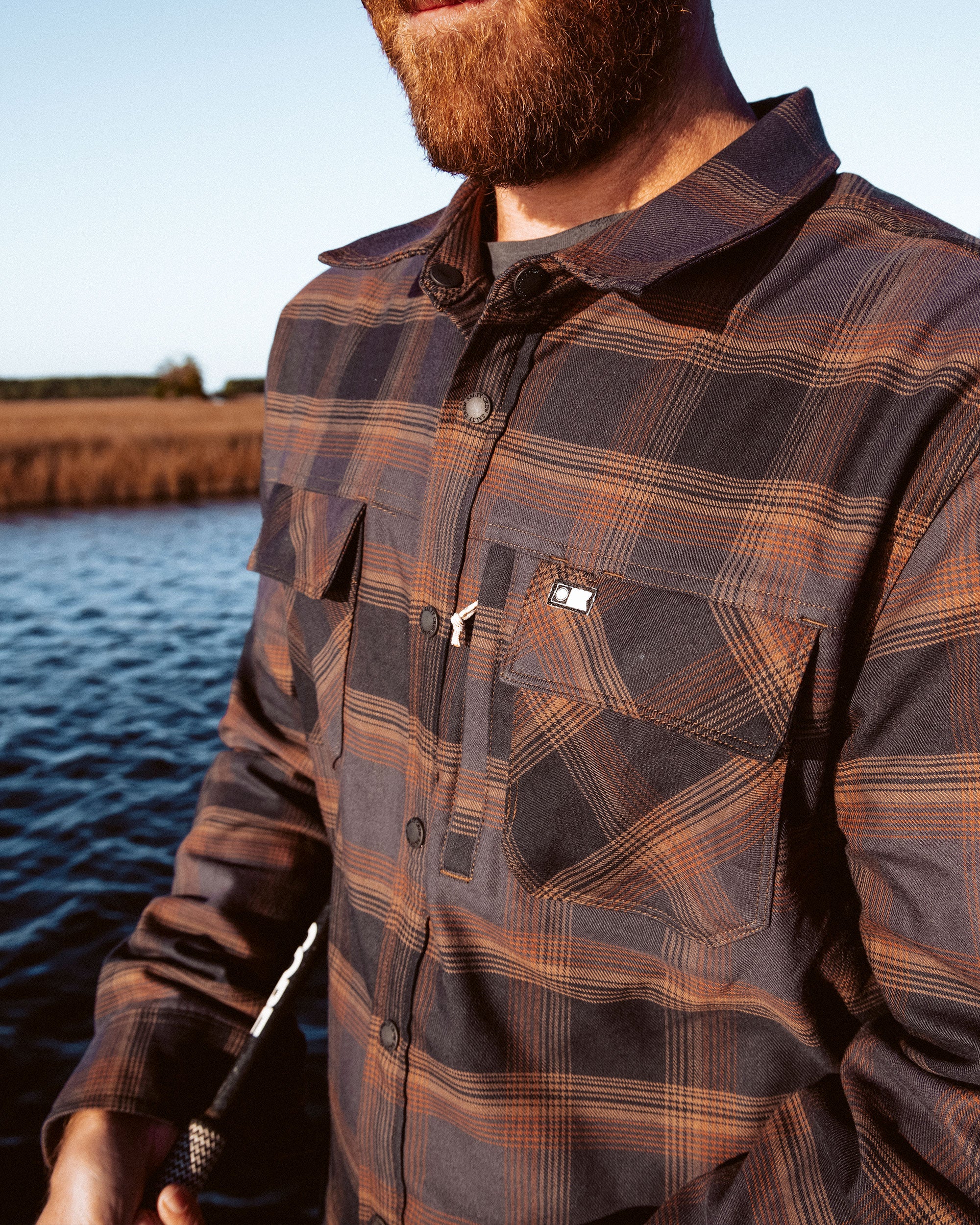Fathom Tech Shacket - Phantom - Image 4