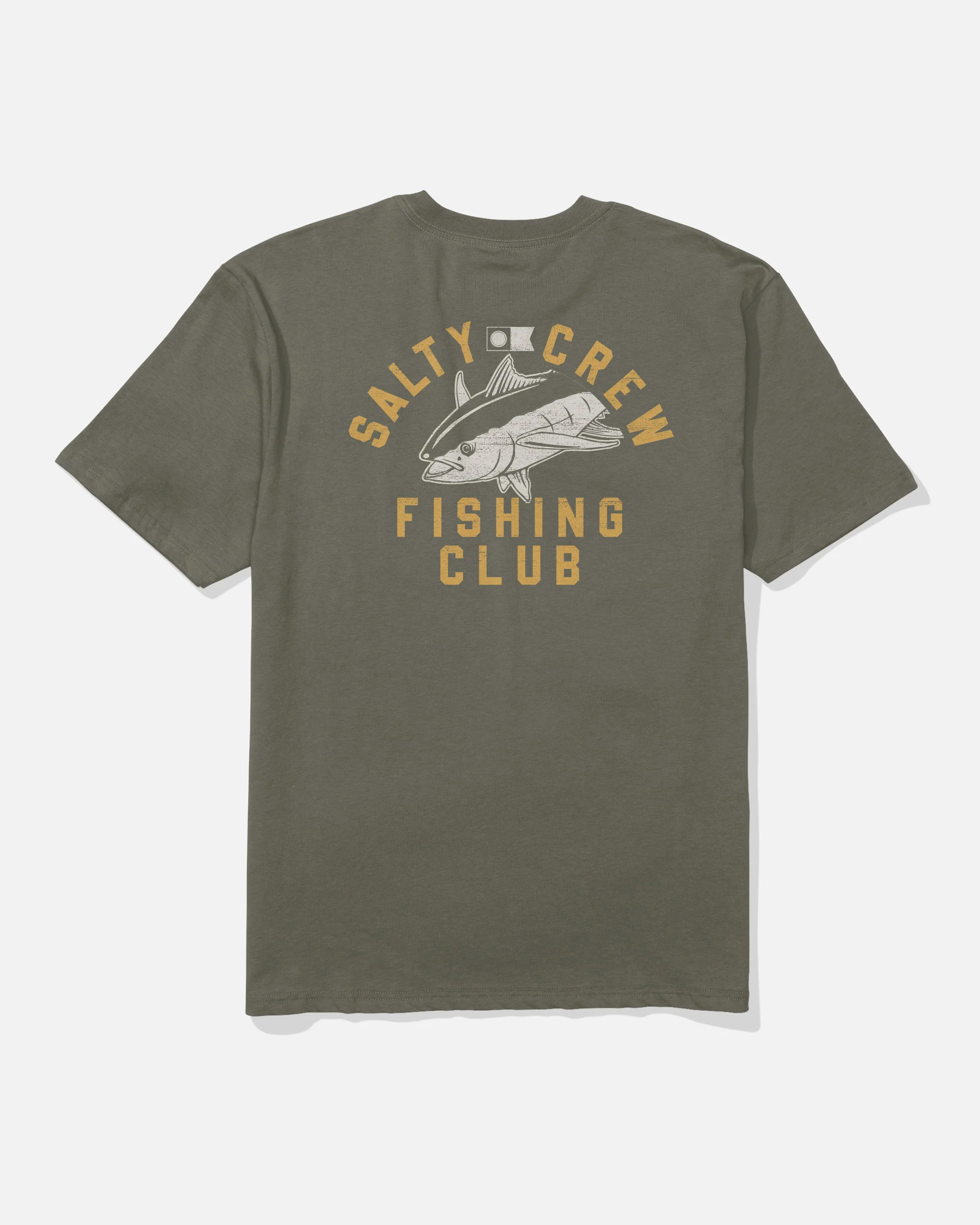Fish Club Classic Tee - Dusty Olive