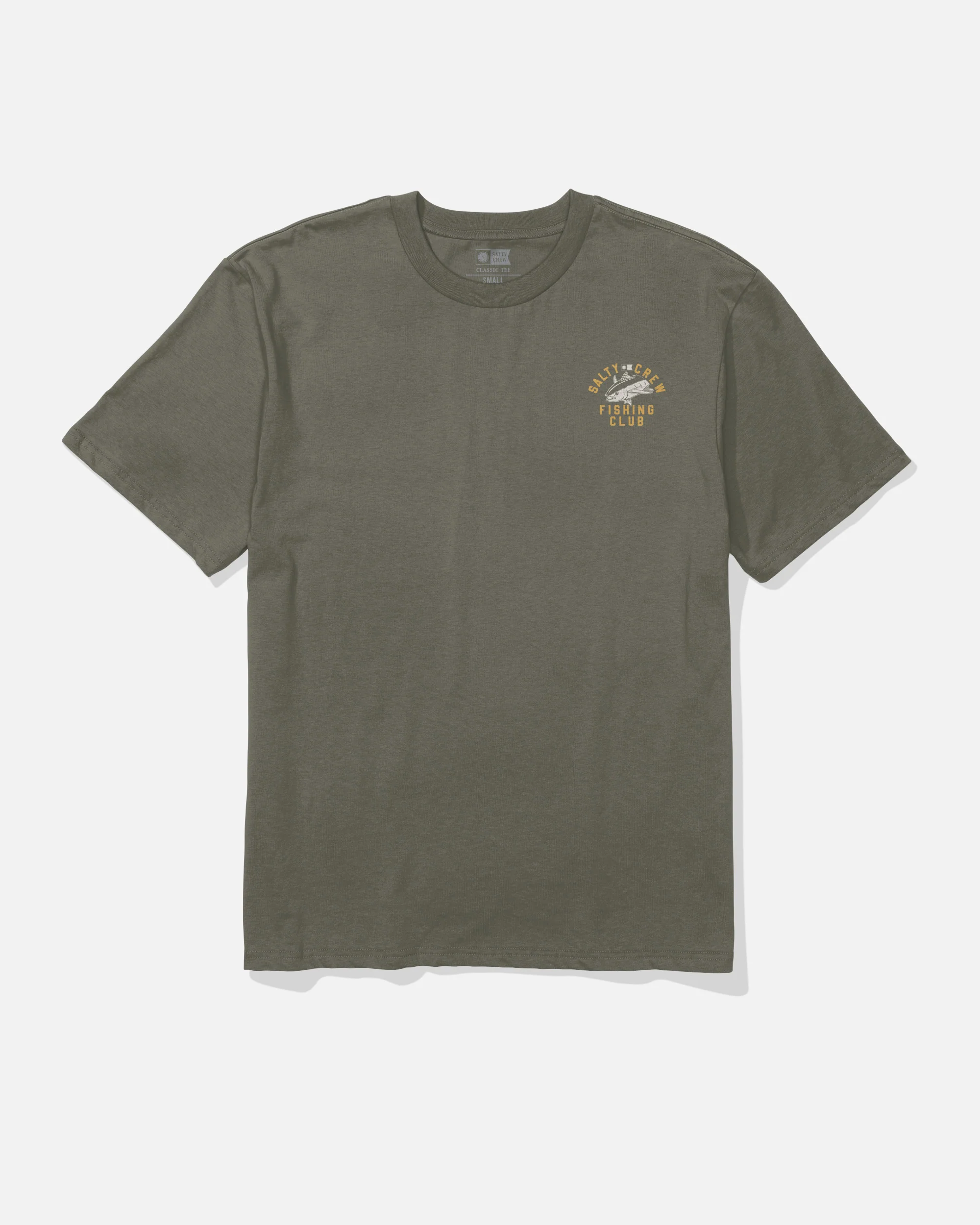Fish Club Classic Tee - Dusty Olive - Image 2