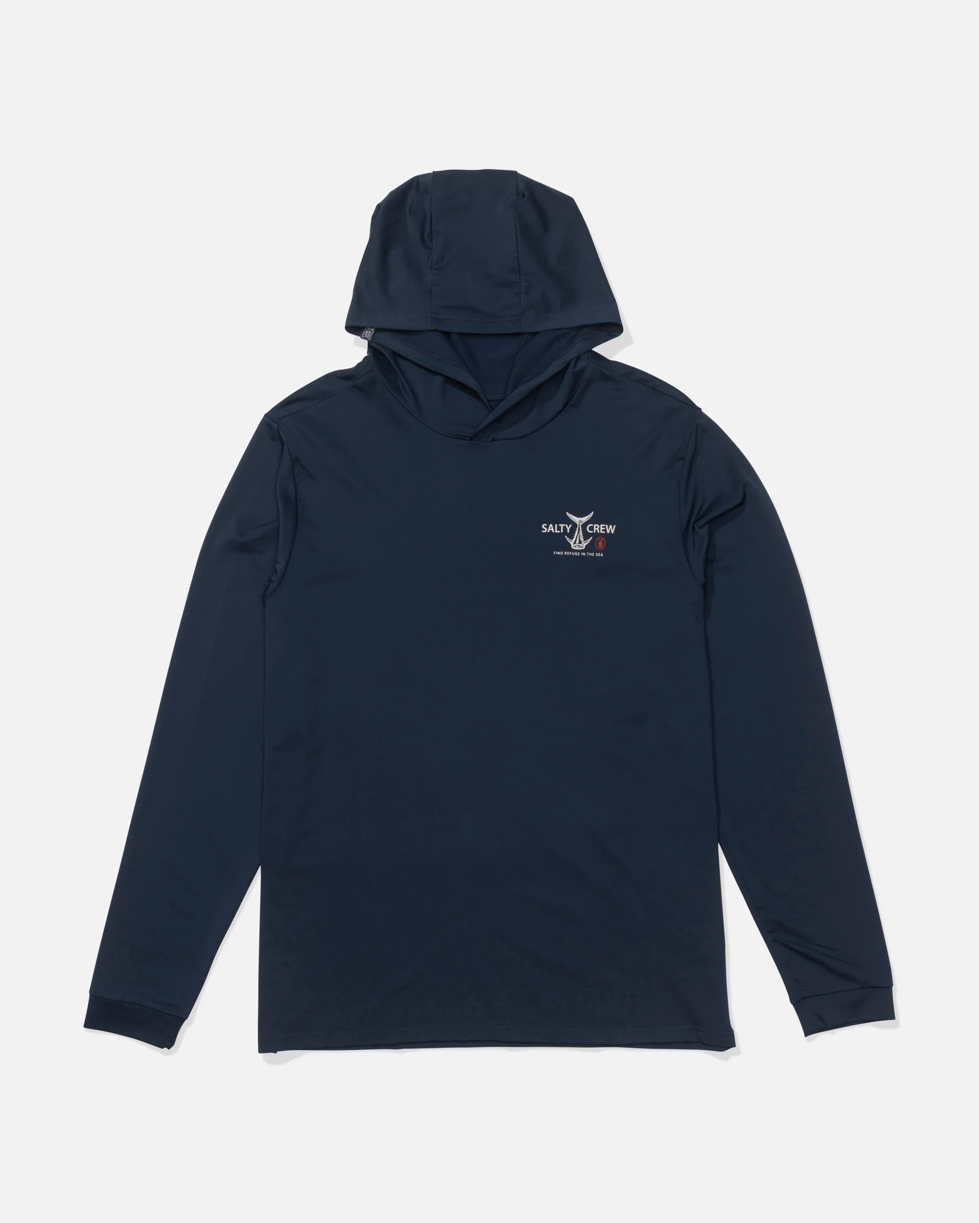 Fish Market Hood Sunshirt - Navy - Image 2