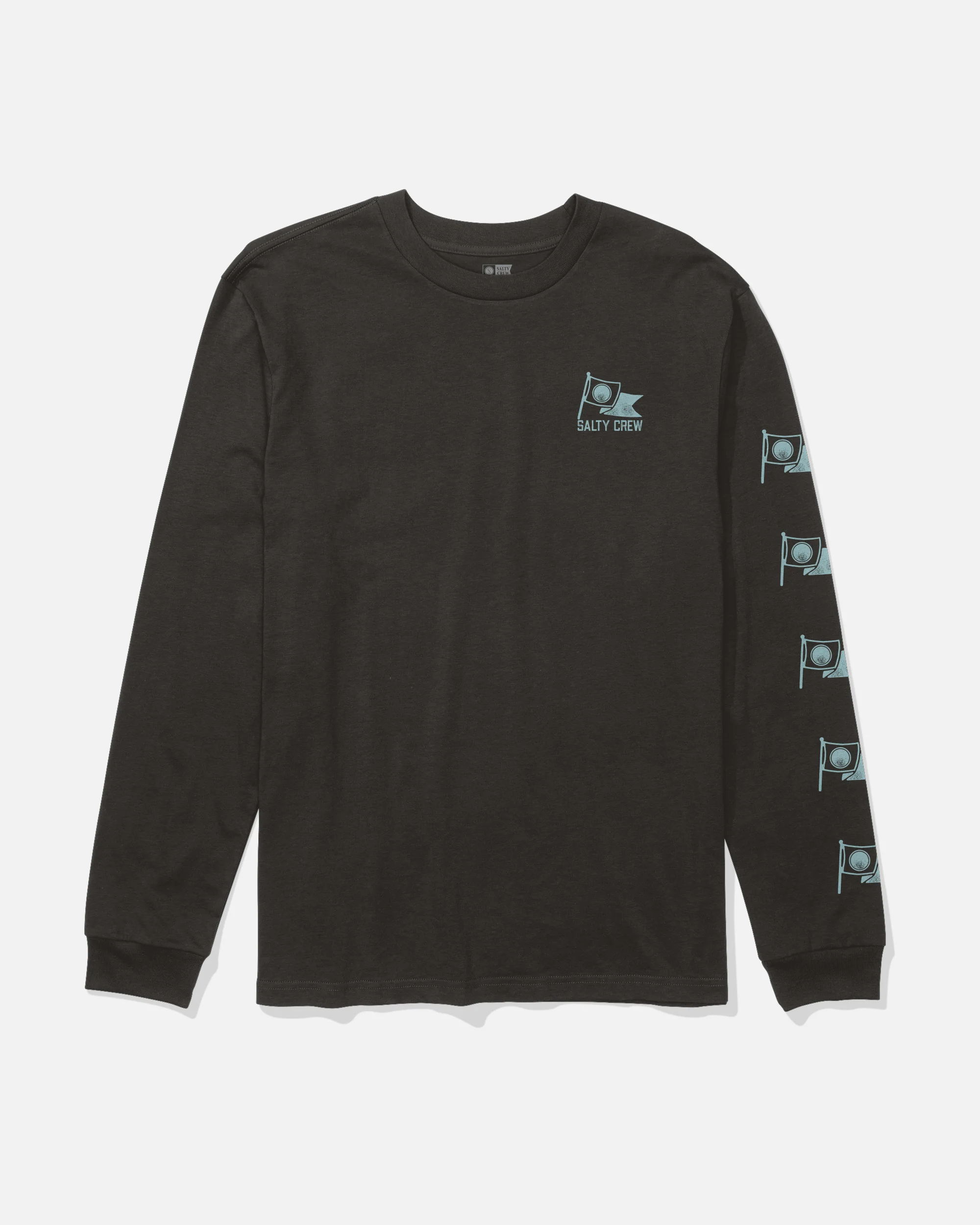 Flag Day Long Sleeve Tee - Black - Image 2