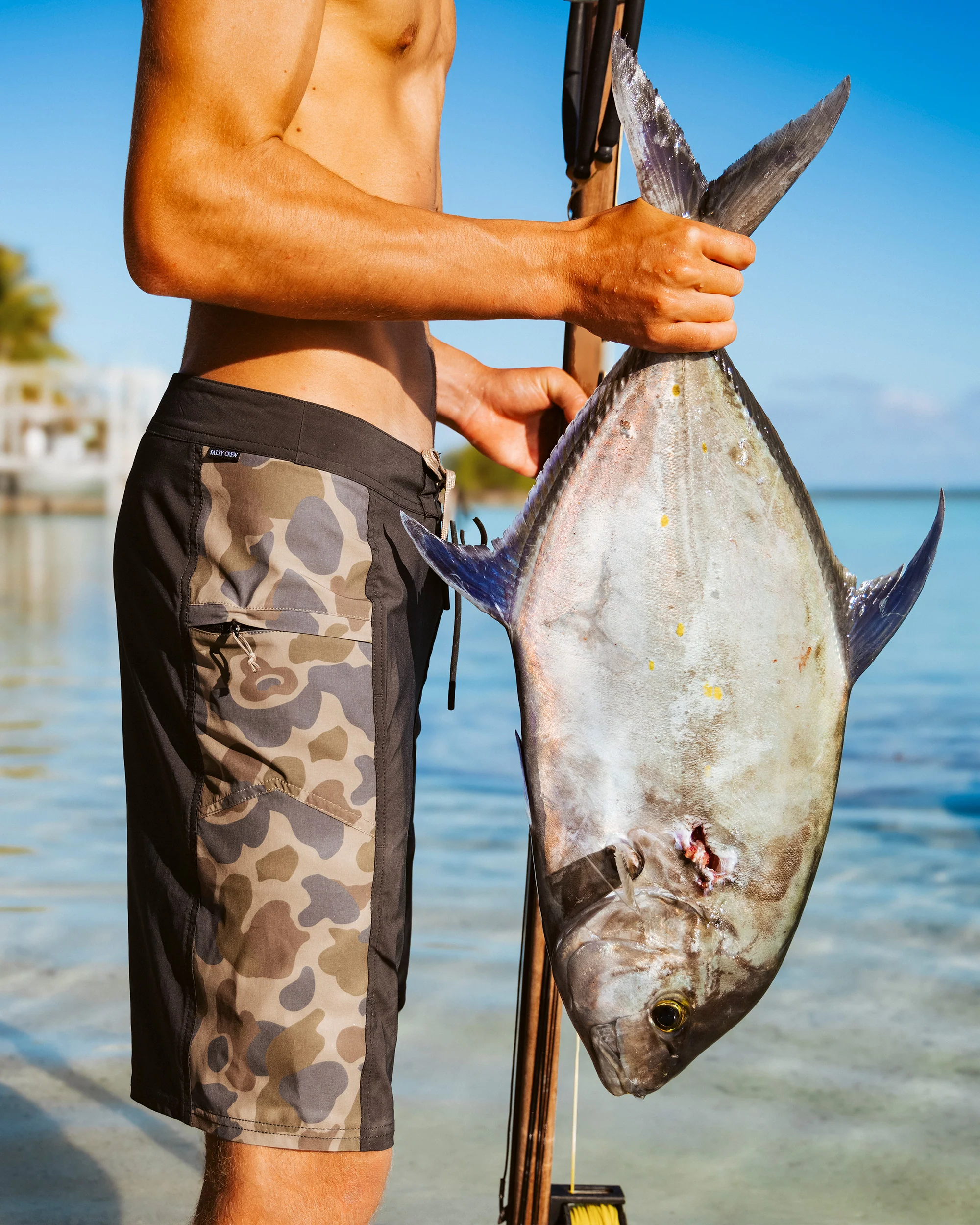 Flagship 20" Boardshort - Sand Camo - Image 5