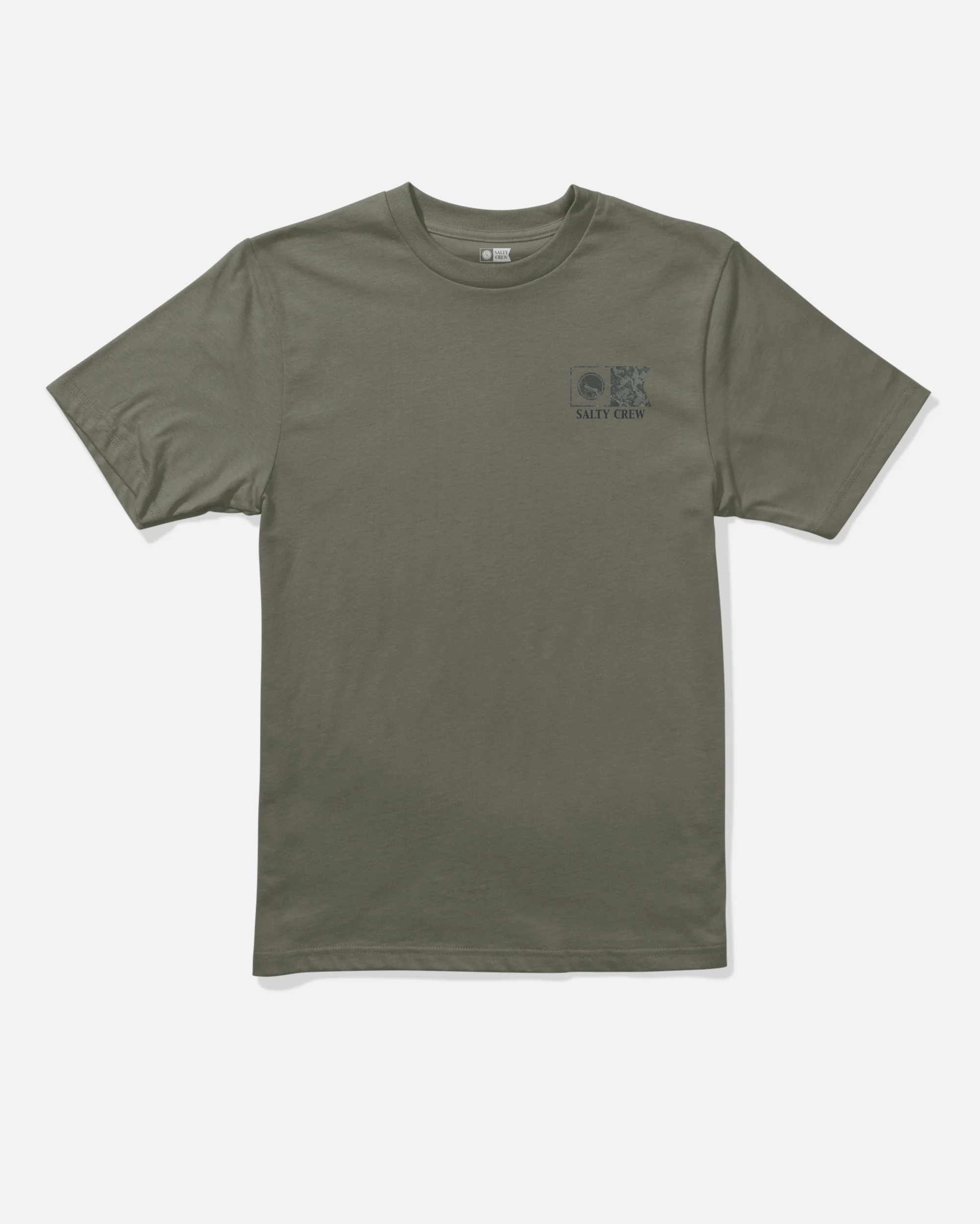 Flagship Fill Boys Tee - Dusty Olive - Image 2
