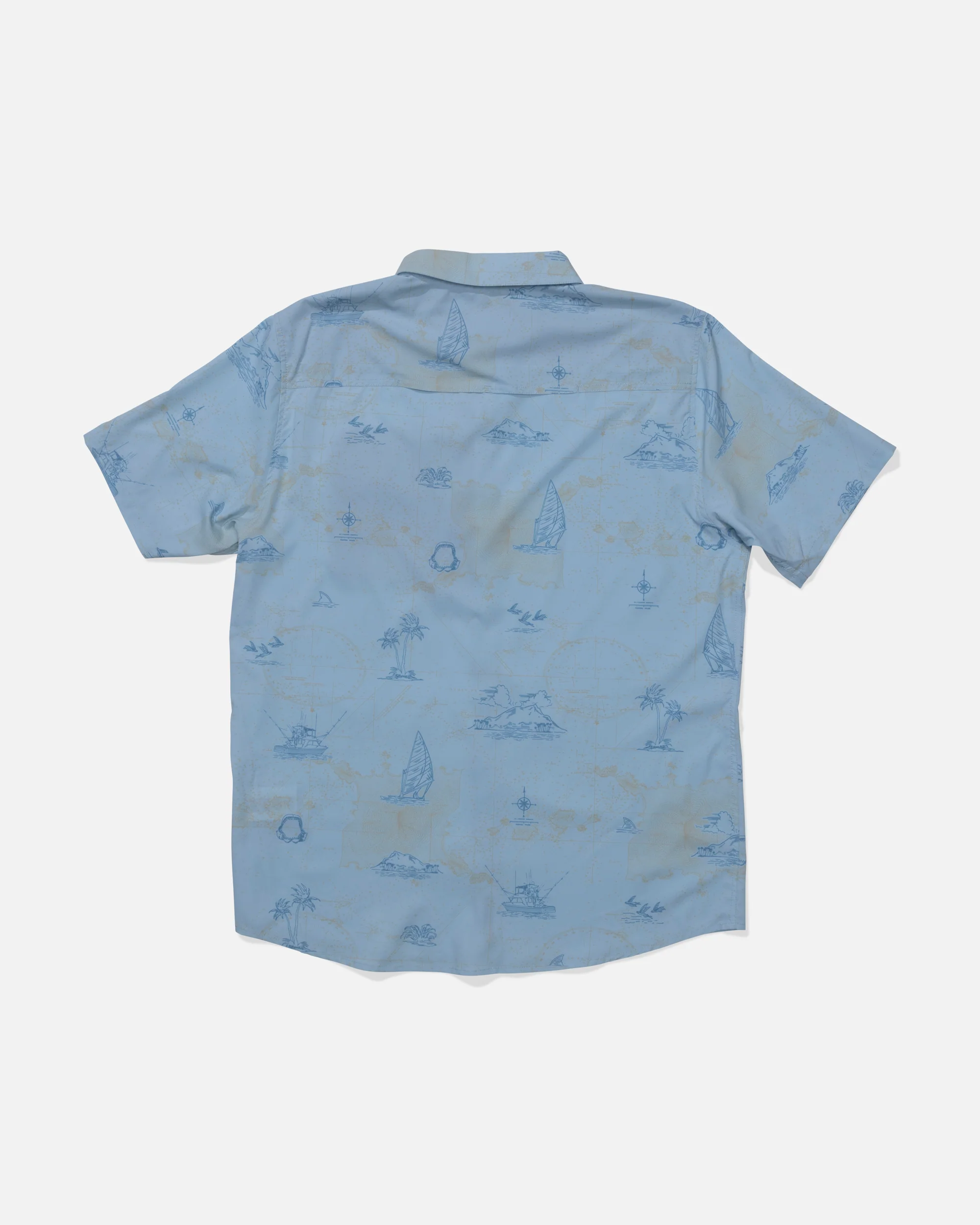 Flagship UV Button Up - Clear Sky - Image 2