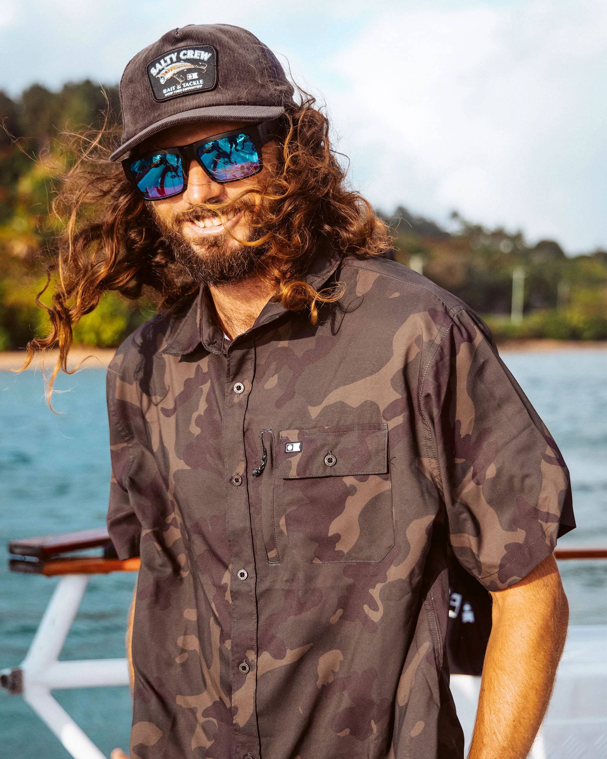 Flagship UV Button Up - Dark Camo - Image 3