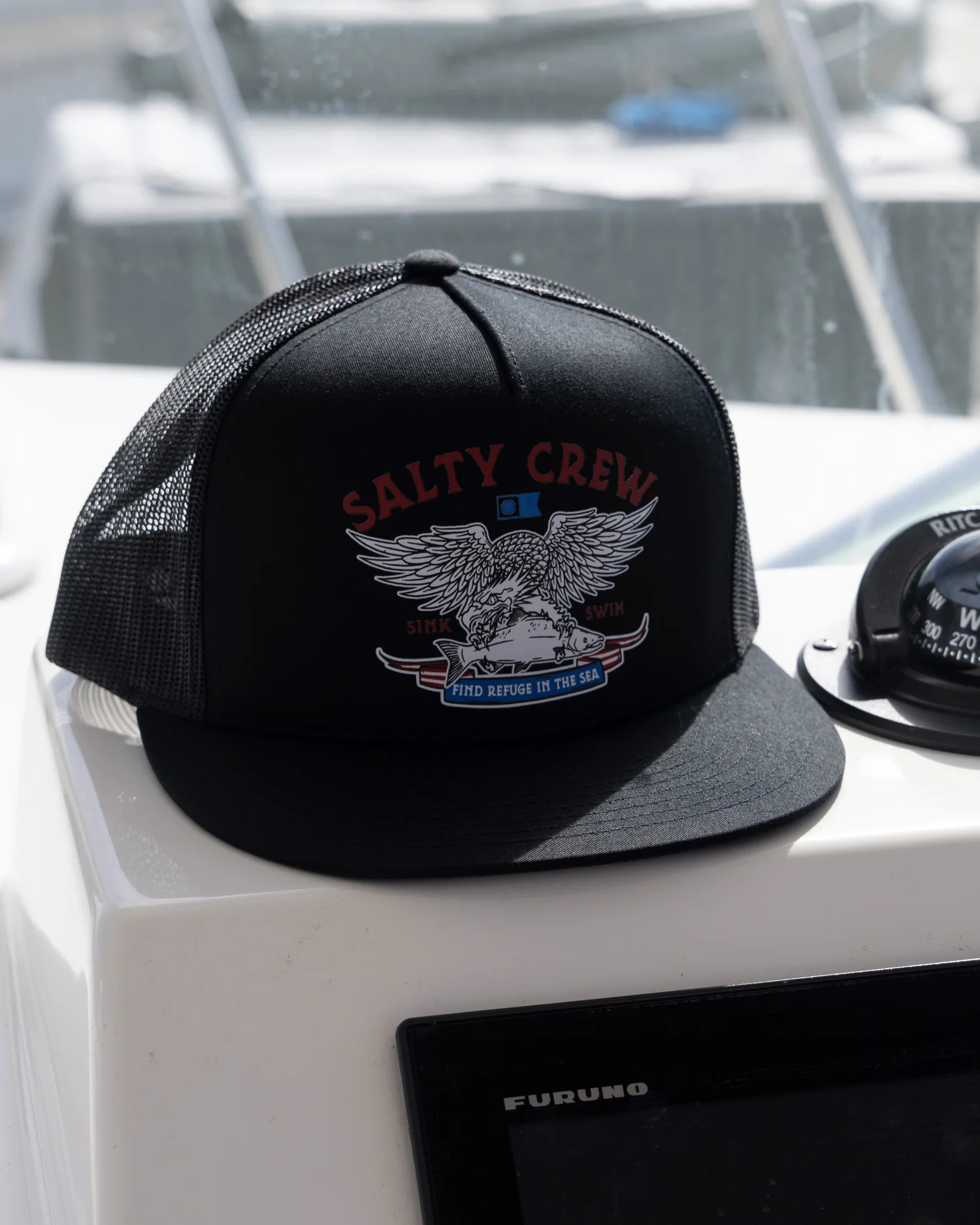 Fly Over Trucker - Black - Image 3
