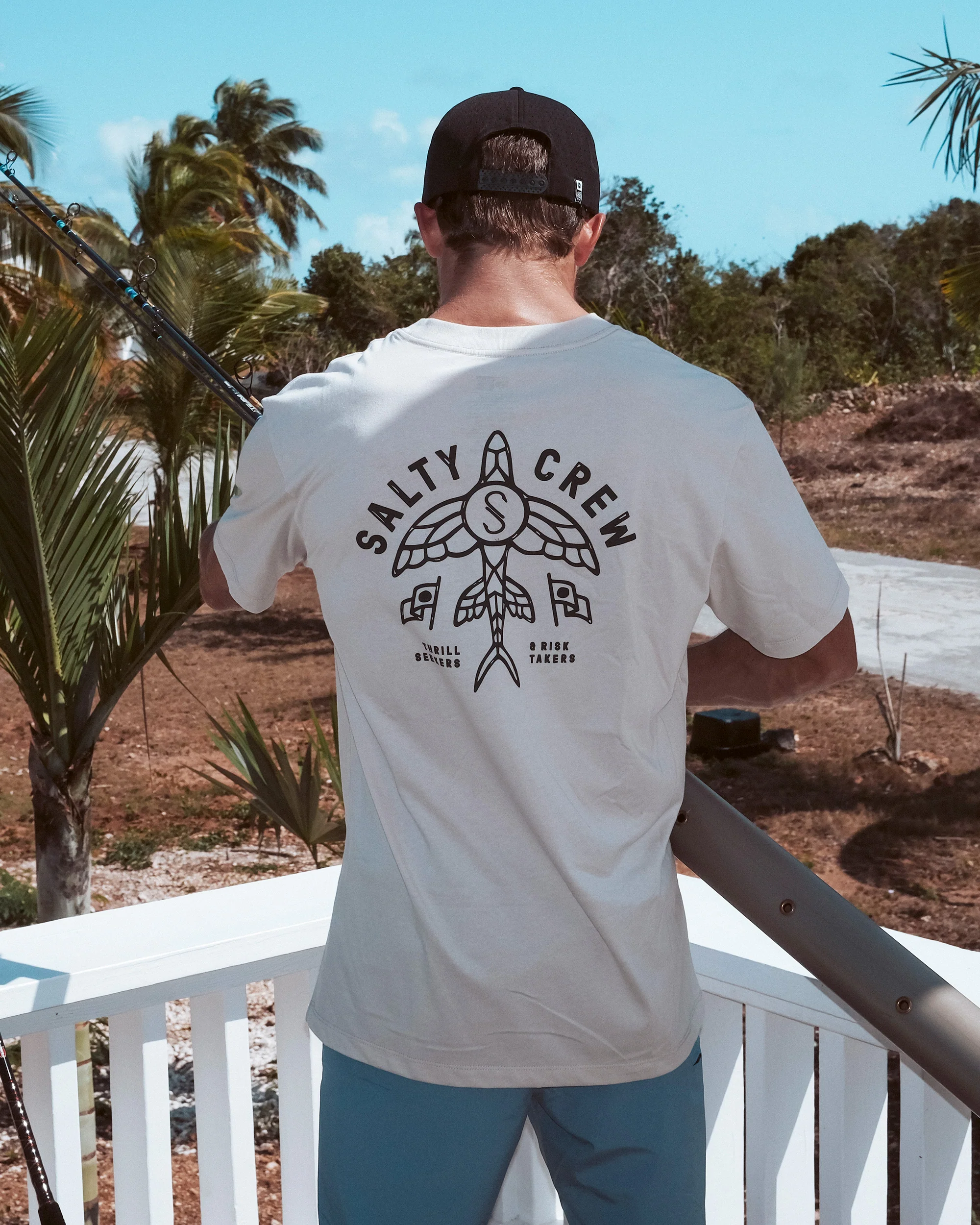 Flyer Tee - Bone - Image 3